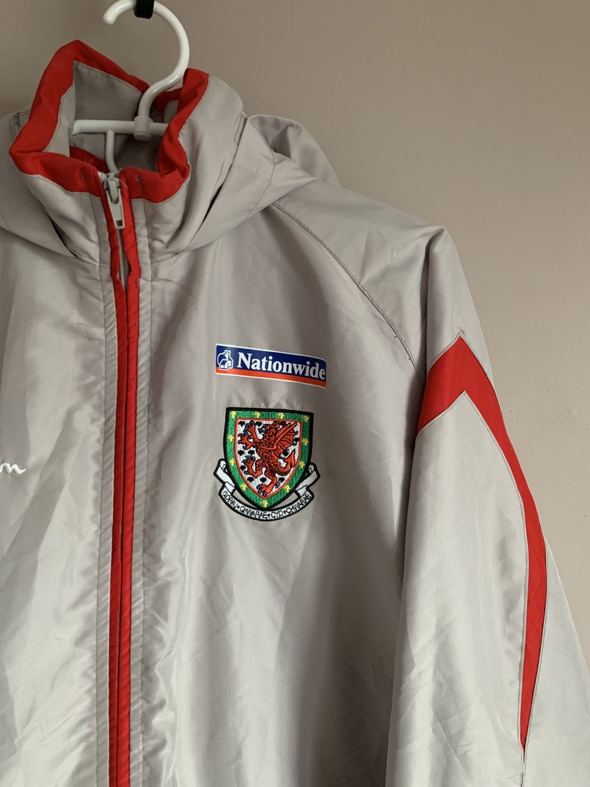 Champion Wales Vintage Football Track Jacket Retro Champion Sz S Size US S / EU 44-46 / 1 - 3 Thumbnail
