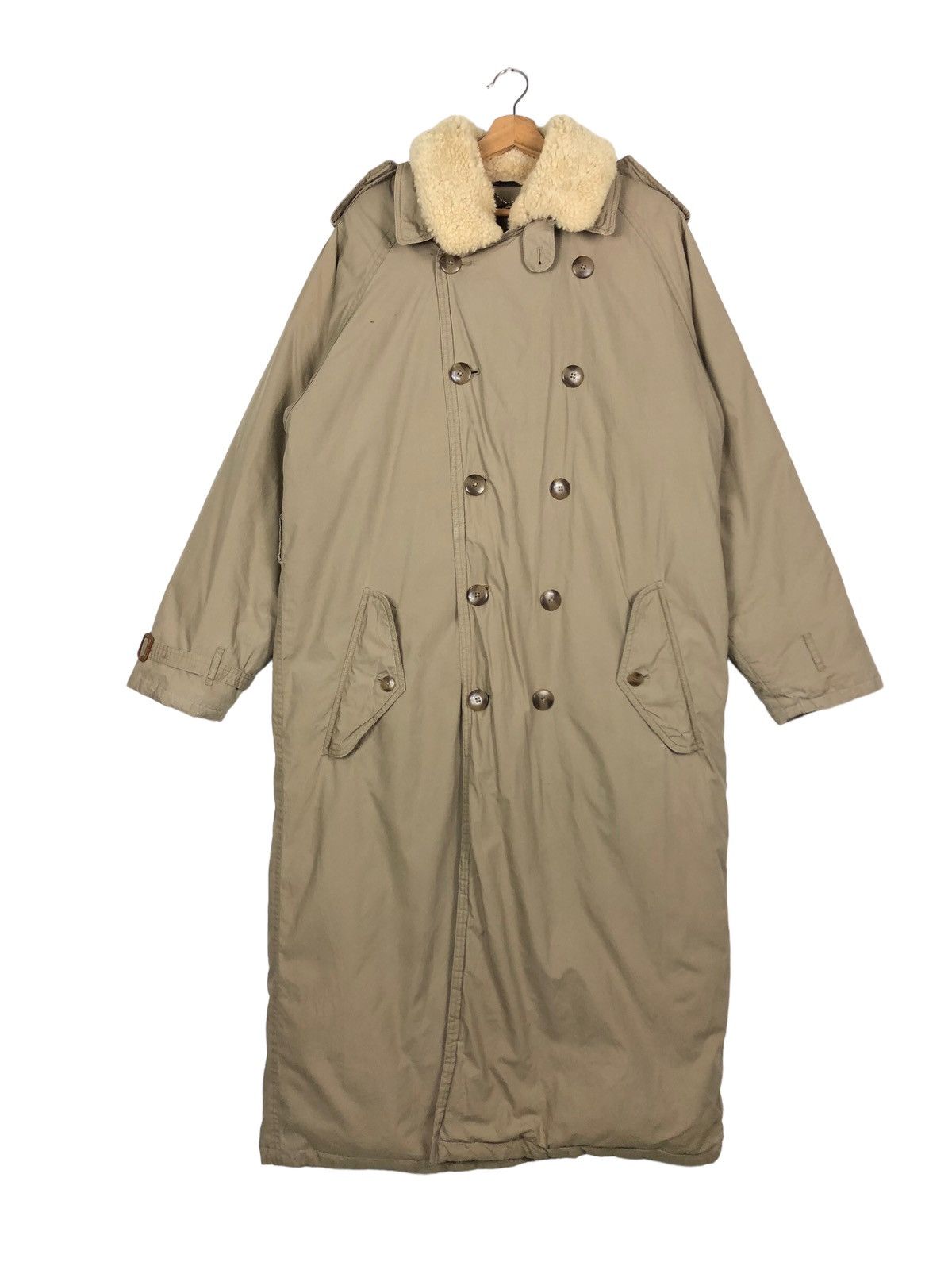 Brooks Brothers 🔥Rich Brown - Fly Coats Long Jacket Double Collar Mink Fur Size US M / EU 48-50 / 2 - 1 Thumbnail
