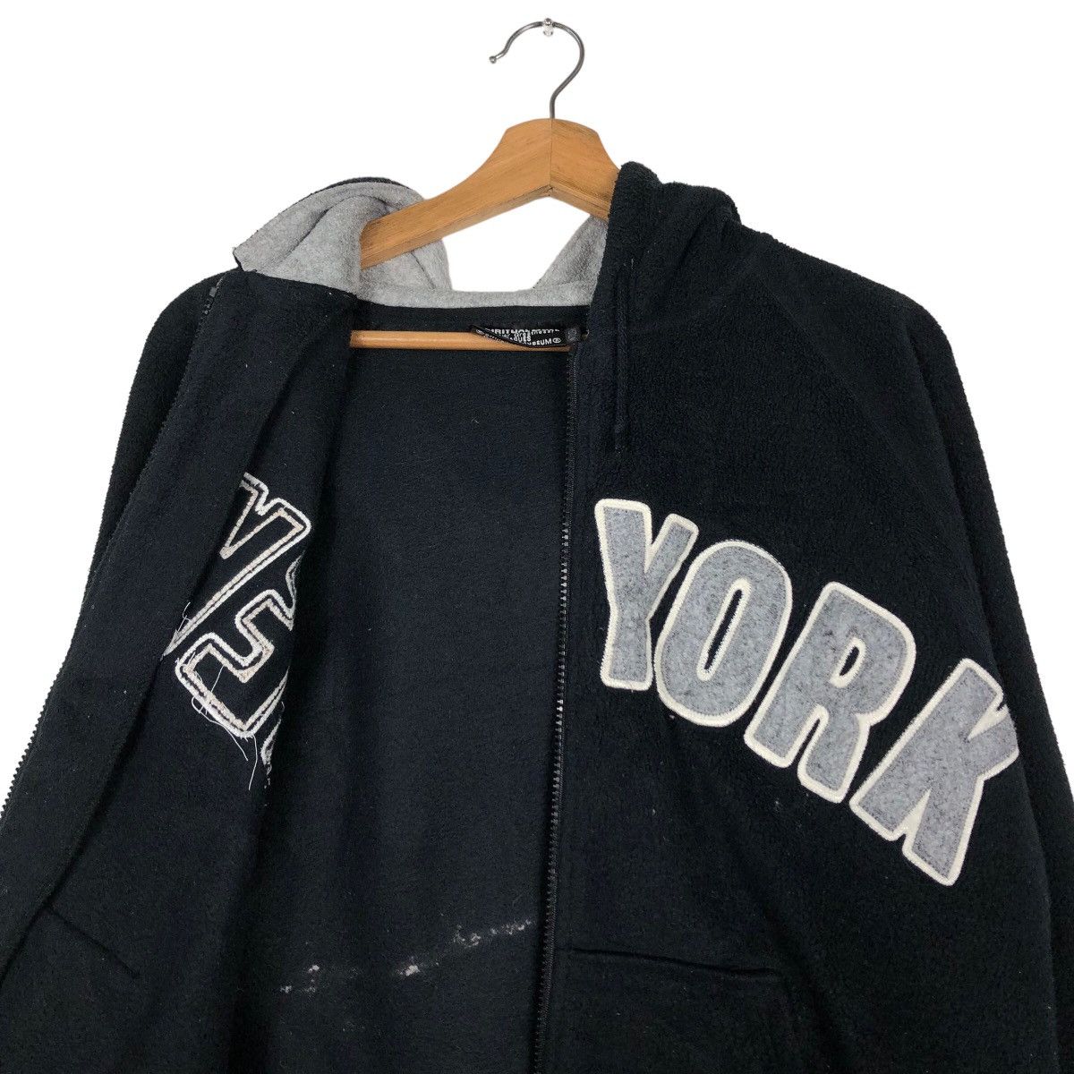 Japanese Brand 🔥Vintage Spiritual Ball Bomber Jacket New York Big Logo Size US M / EU 48-50 / 2 - 12 Thumbnail