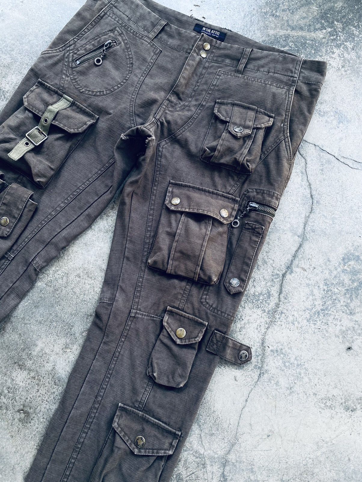 In The Attic Vintage In the Attic Hype Pocket Pants Rare Size US 34 / EU 50 - 6 Thumbnail