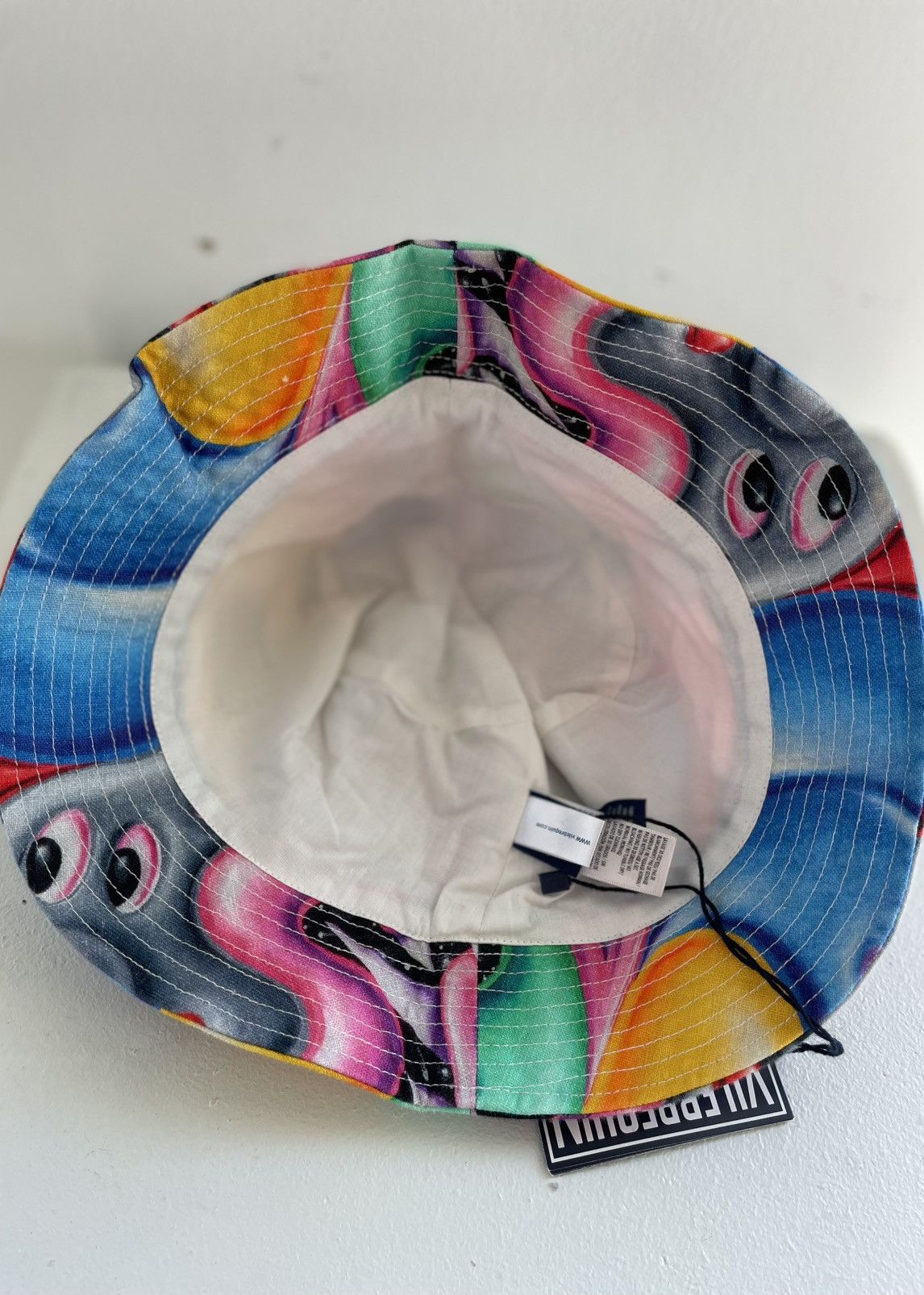 Vilebrequin VILEBREQUIN X Kenny Scharf Graphic Linen Bucket Hat Size ONE SIZE - 5 Thumbnail