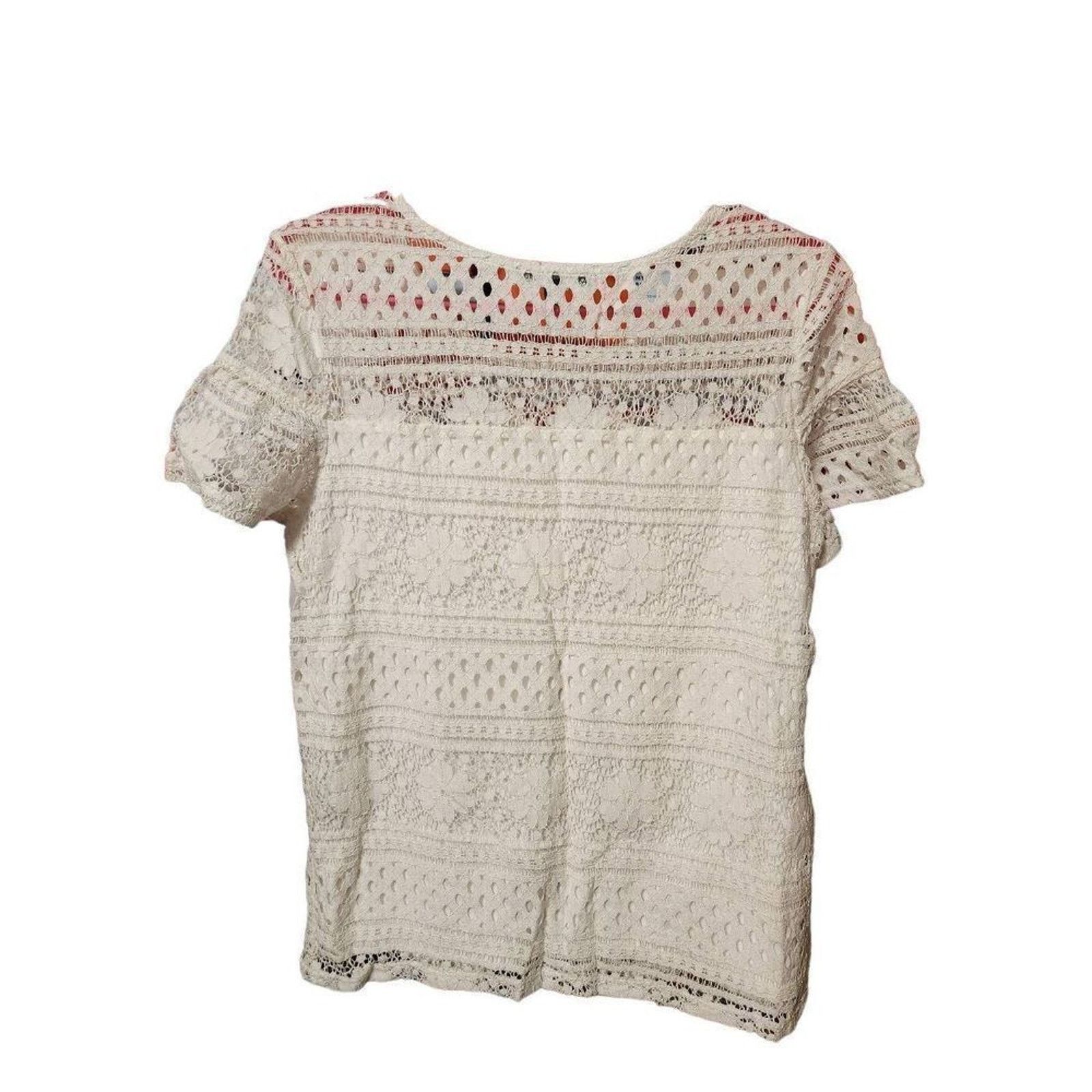 Adrianna Papell Adrianna papell S white blouse Size S / US 4 / IT 40 - 6 Thumbnail
