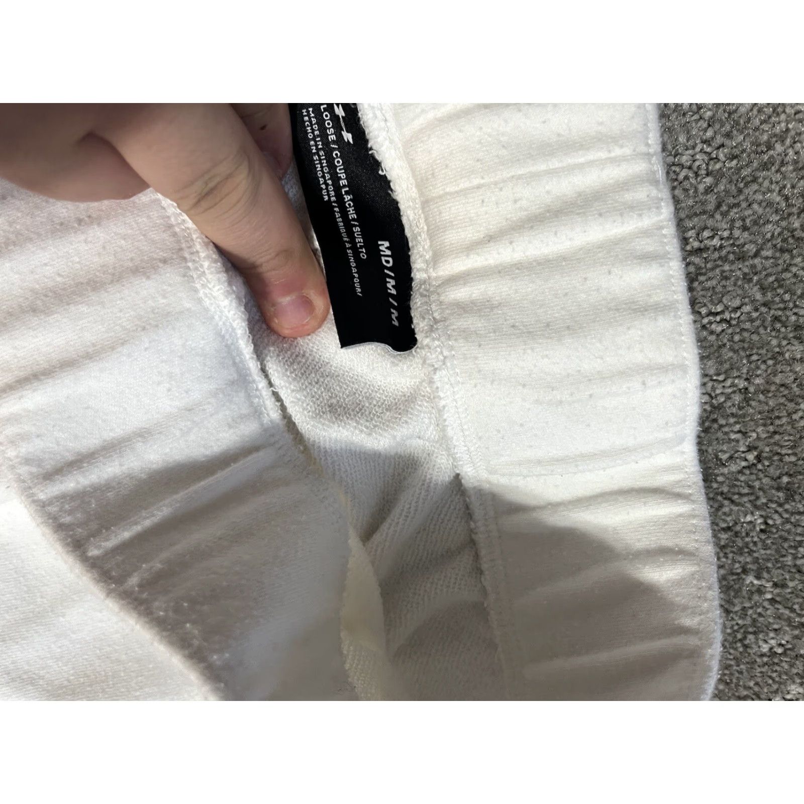 Under Armour Under Armour Fleece Crop Sweatpants White Pockets Womens M Size 32" / US 10 / IT 46 - 4 Thumbnail