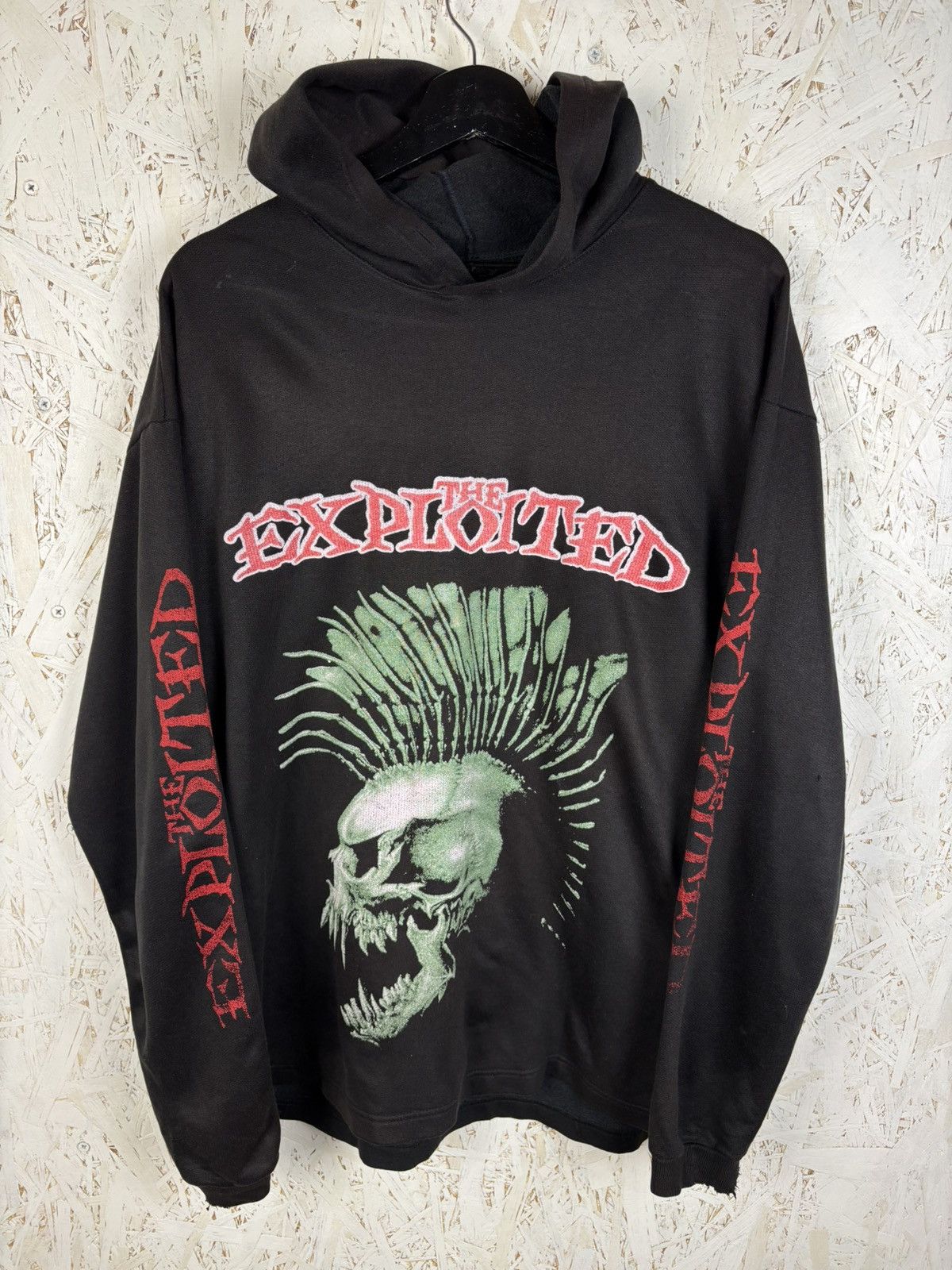 Band Tees Vintage The Exploited Beat The Bastards Punk Band Hoodie Size US L / EU 52-54 / 3 - 1 Thumbnail