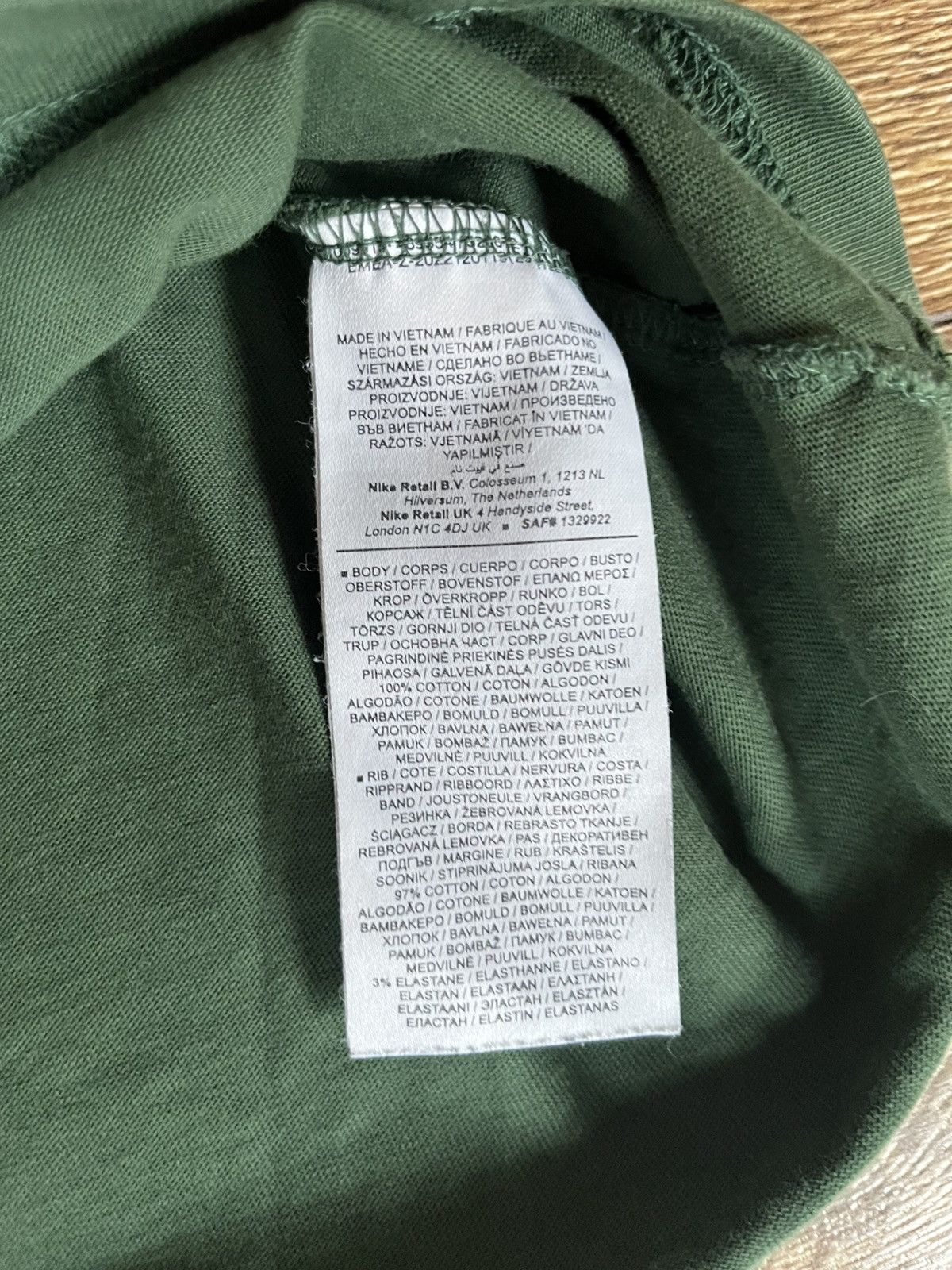 Nike Nike Air Shirt Size US S / EU 44-46 / 1 - 5 Thumbnail