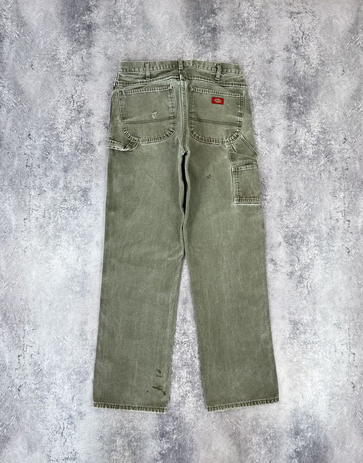 Dickies Vintage 90s Dickies Carpenter Baggy Opium Faded Work Pants Size US 34 / EU 50 - 1 Thumbnail