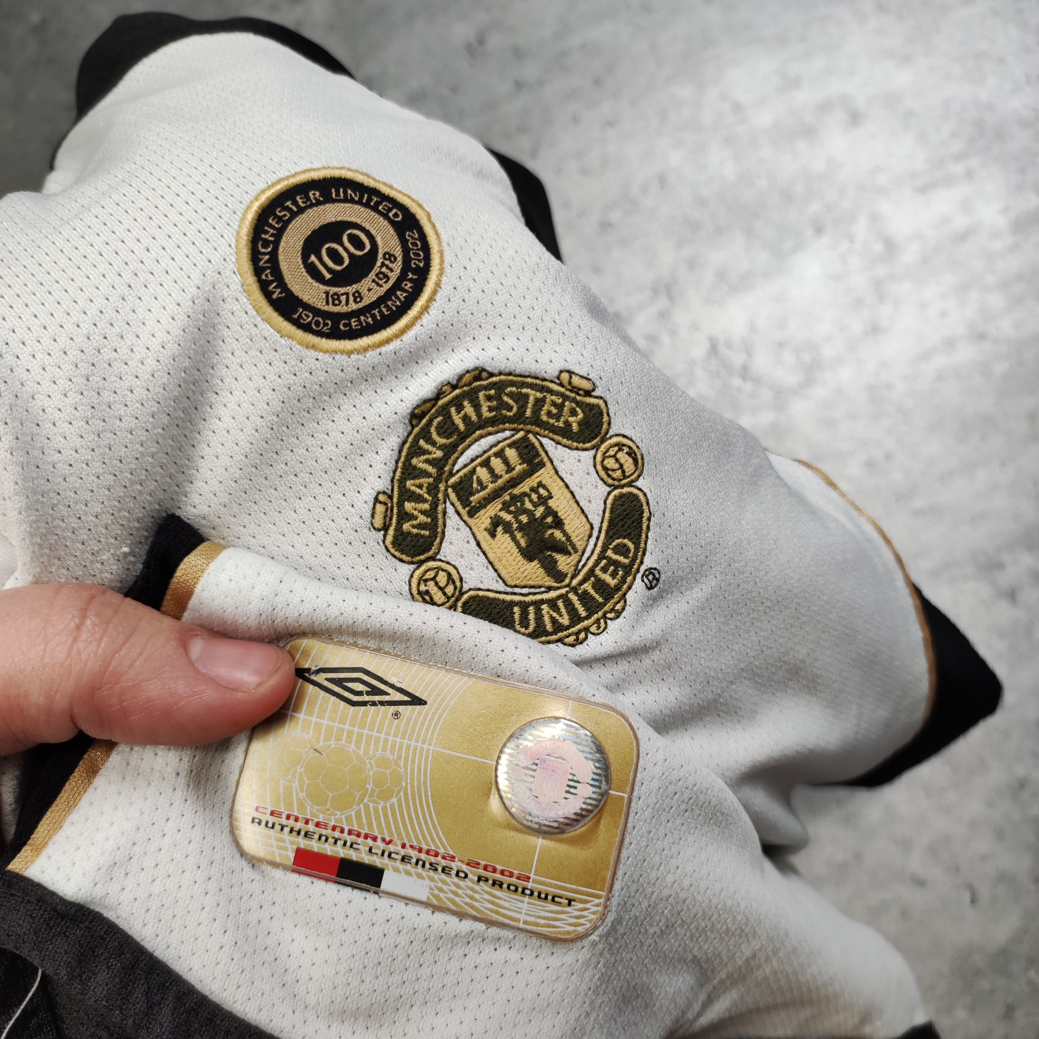 Other RARE Limited 2001 Manchester United Third Doublesided Jersey Size US XXS / EU 40 - 4 Thumbnail