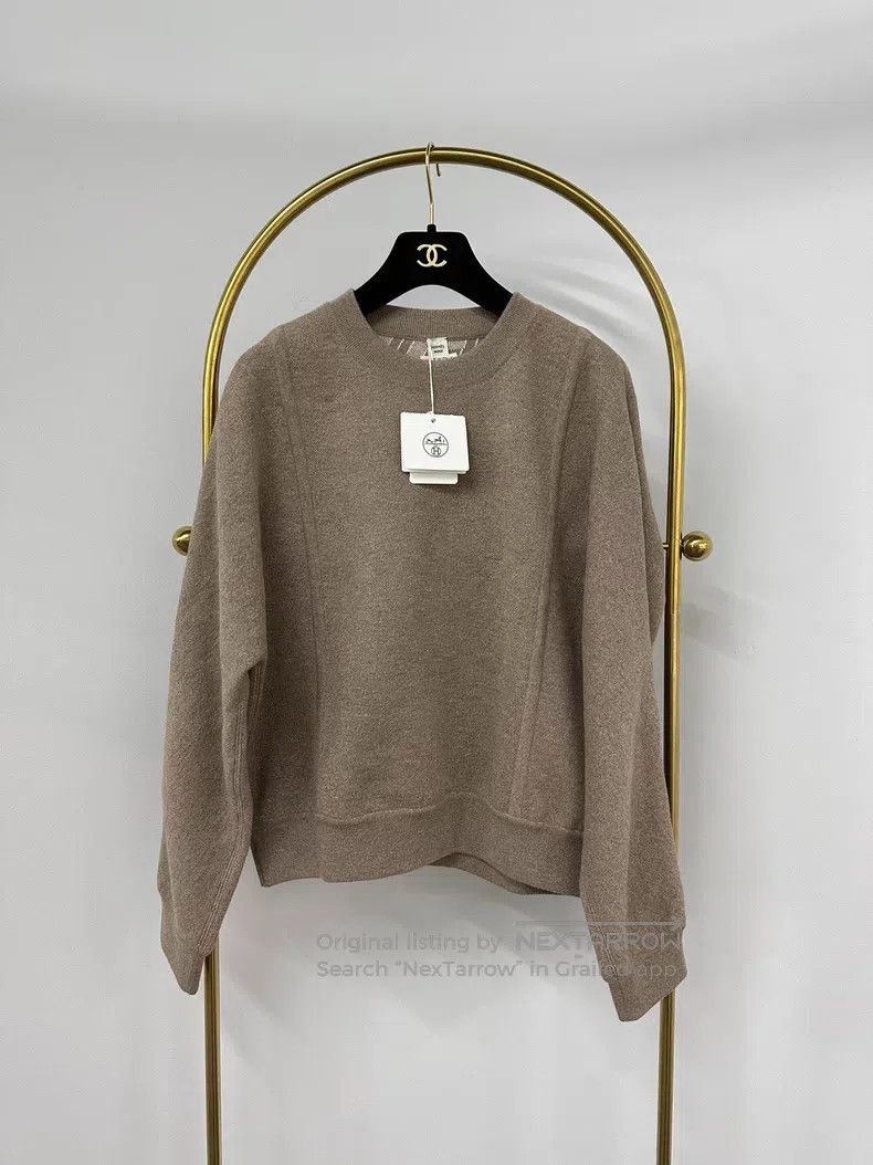 Hermes Hermes Spring/Summer 2023 Double-Faced Cashmere Sweater, W Size XS / US 0-2 / IT 36-38 - 1 Thumbnail
