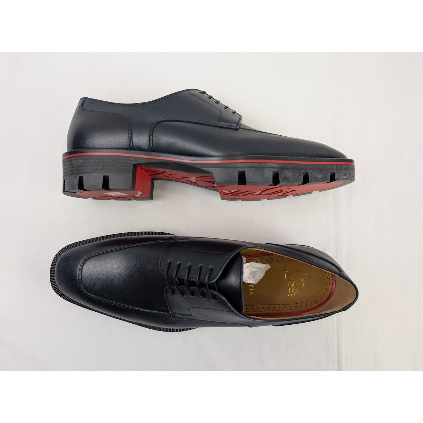 Christian Louboutin o1rshd1 Davisol Flat Shoes in Marine Size US 13 / EU 46 - 13 Thumbnail