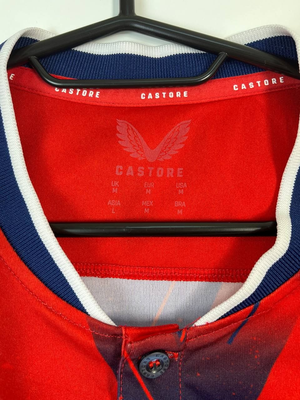 Castore RANGERS FC 2022/23 Third Shirt Castore Red Football Size M Size US M / EU 48-50 / 2 - 2 Thumbnail