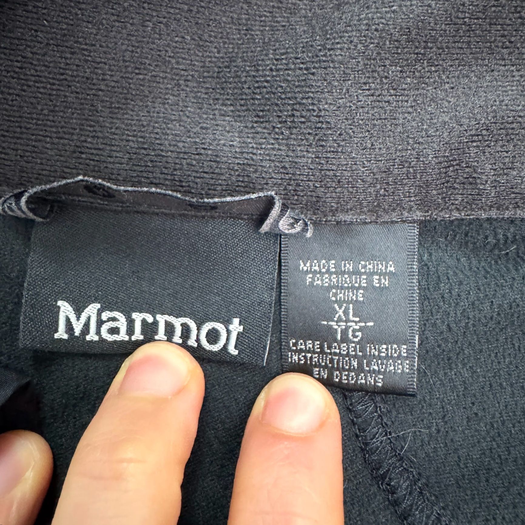 Marmot Marmot Softshell Jacket Mens XL Black Outdoor Hiking Full Zip Pocket Stretch Size US XL / EU 56 / 4 - 7 Thumbnail