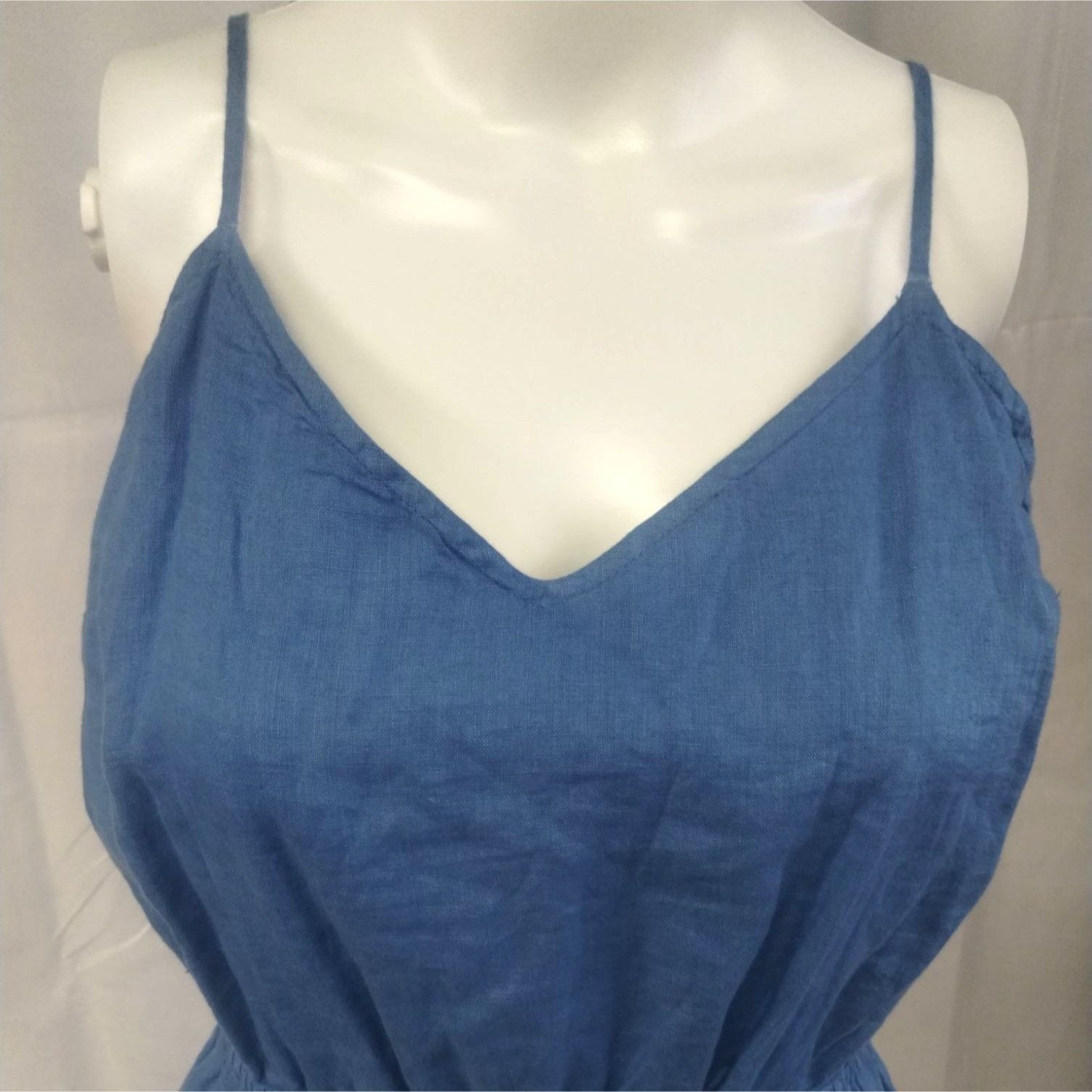 Other J. Crew Women's Blue Dress/Mini/Cami Style Sz S SKU 3634 Size S / US 4 / IT 40 - 3 Thumbnail