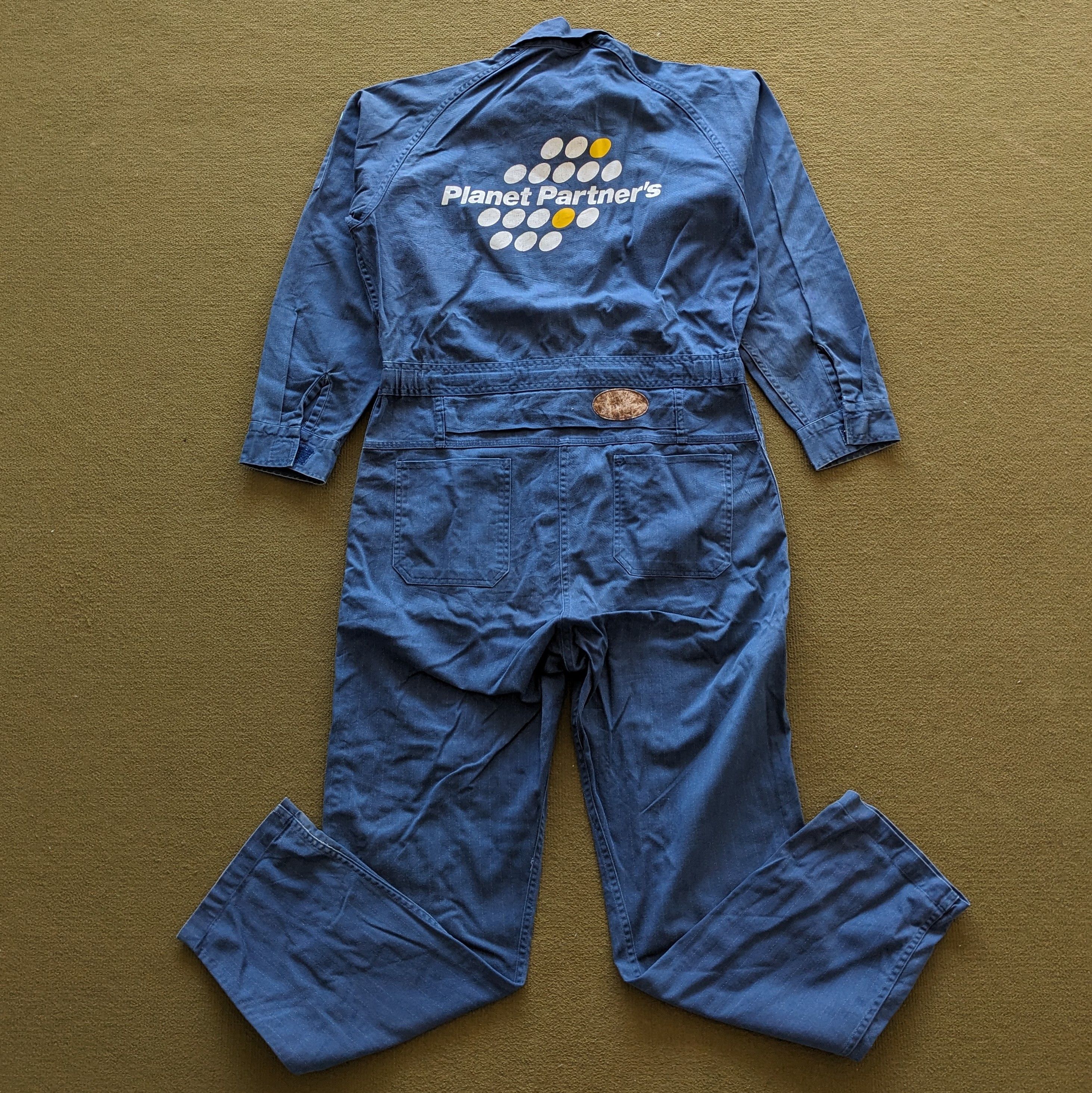 Vintage Vintage PLANET PARTNERS Japanese Coverall Workwear Jacket Size US L / EU 52-54 / 3 - 1 Thumbnail