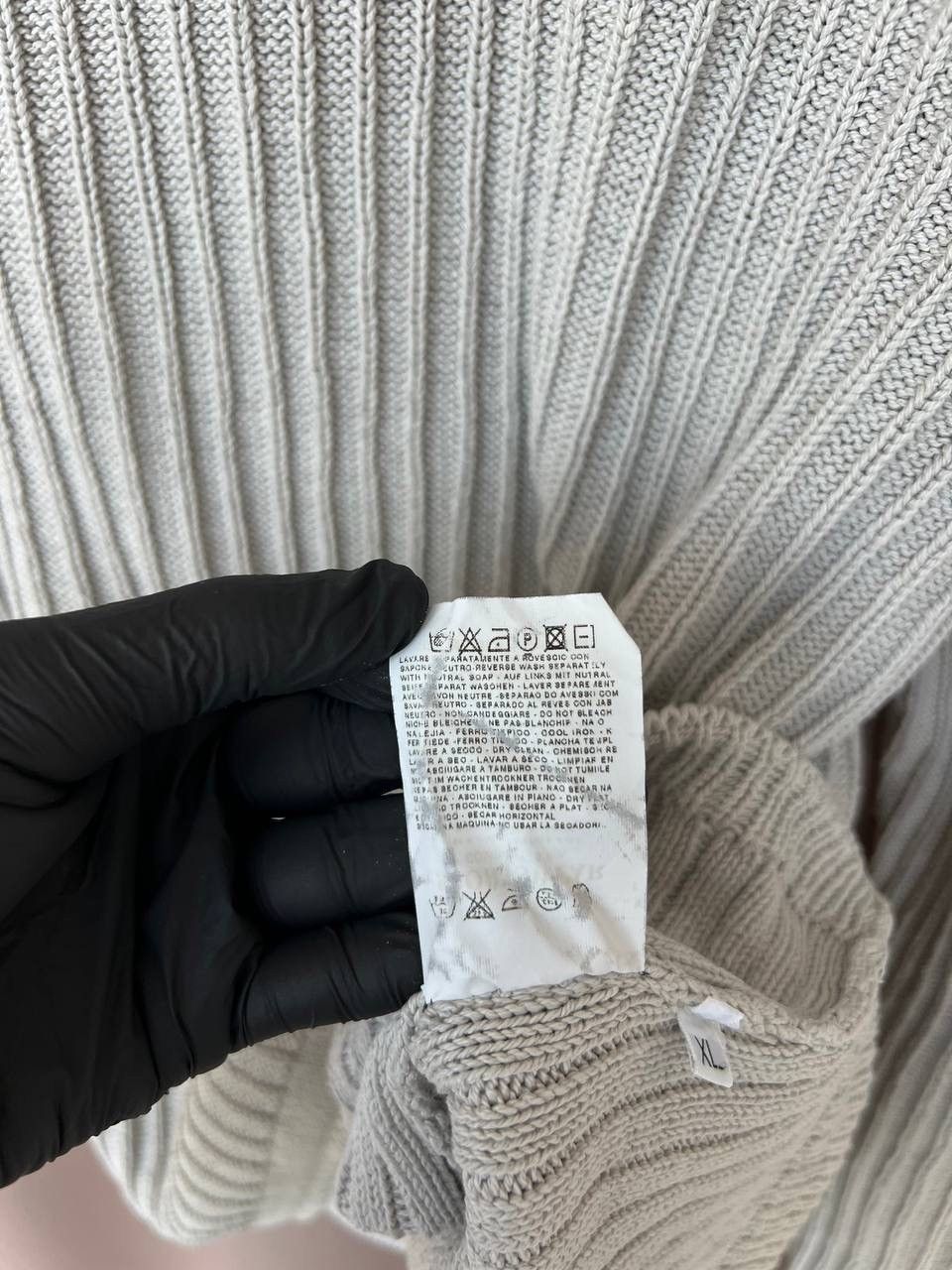 Stone Island Stone Island Denims Knit Sweater Vintage Size XL Cotton Rare Size US XL / EU 56 / 4 - 12 Thumbnail