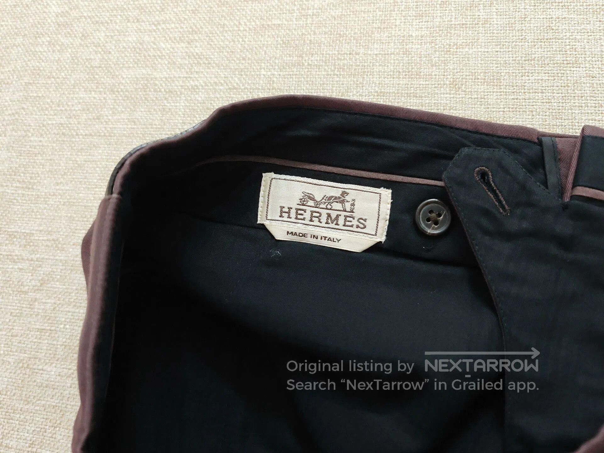 Hermes Hermes Men's Cotton Shorts. Size US 26 / EU 42 - 2 Thumbnail