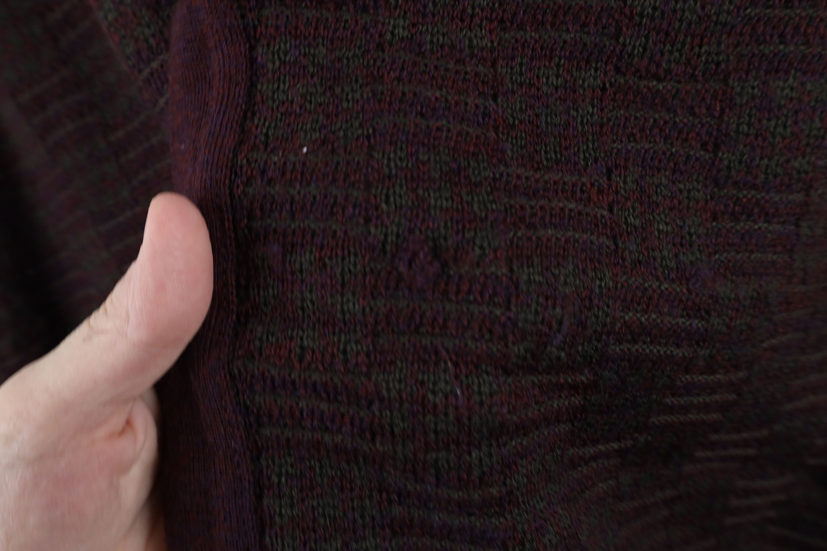 Vintage Vintage 90s Streetwear Houndstooth Wool Knit Sweater Vest Size US XXL / EU 58 / 5 - 6 Thumbnail