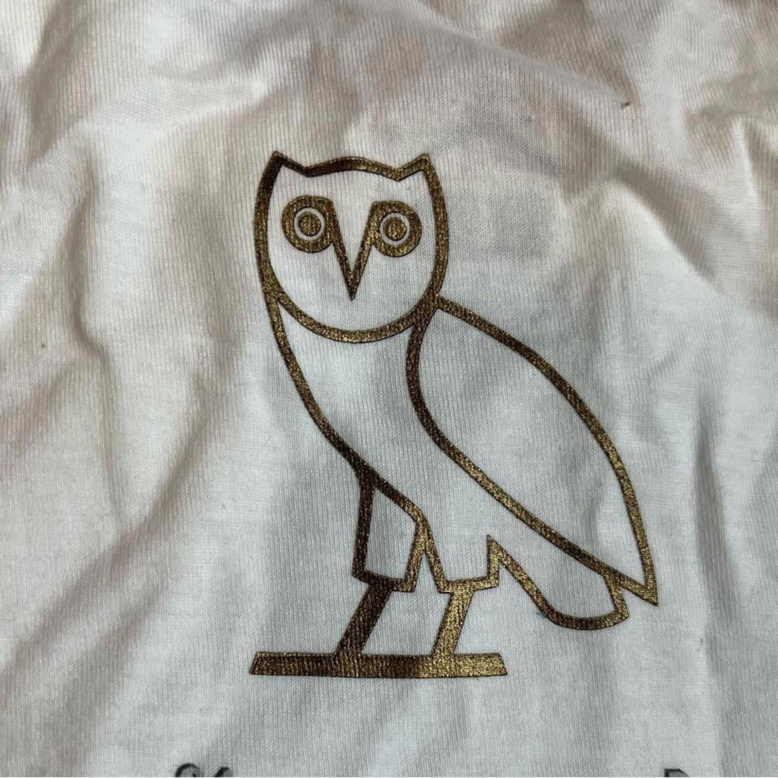 Jordan Brand Air Jordan 10 OVO T-Shirt White/Gold RARE Size US L / EU 52-54 / 3 - 11 Thumbnail