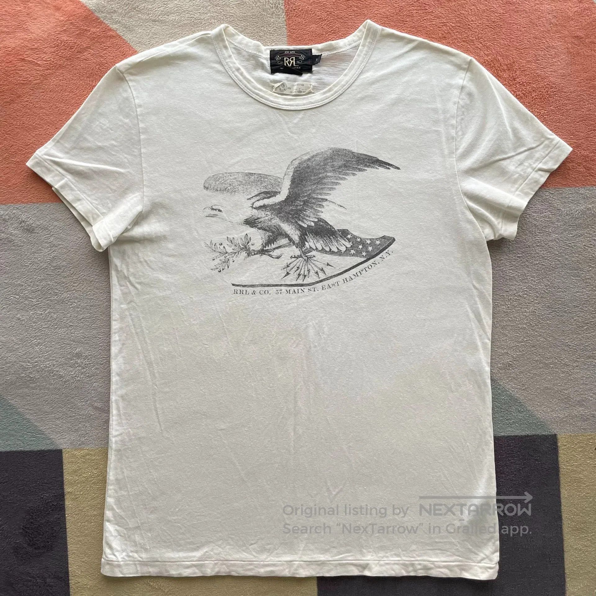 RRL Ralph Lauren RRL Eagle Print Short Sleeve T. Size US S / EU 44-46 / 1 - 1 Thumbnail