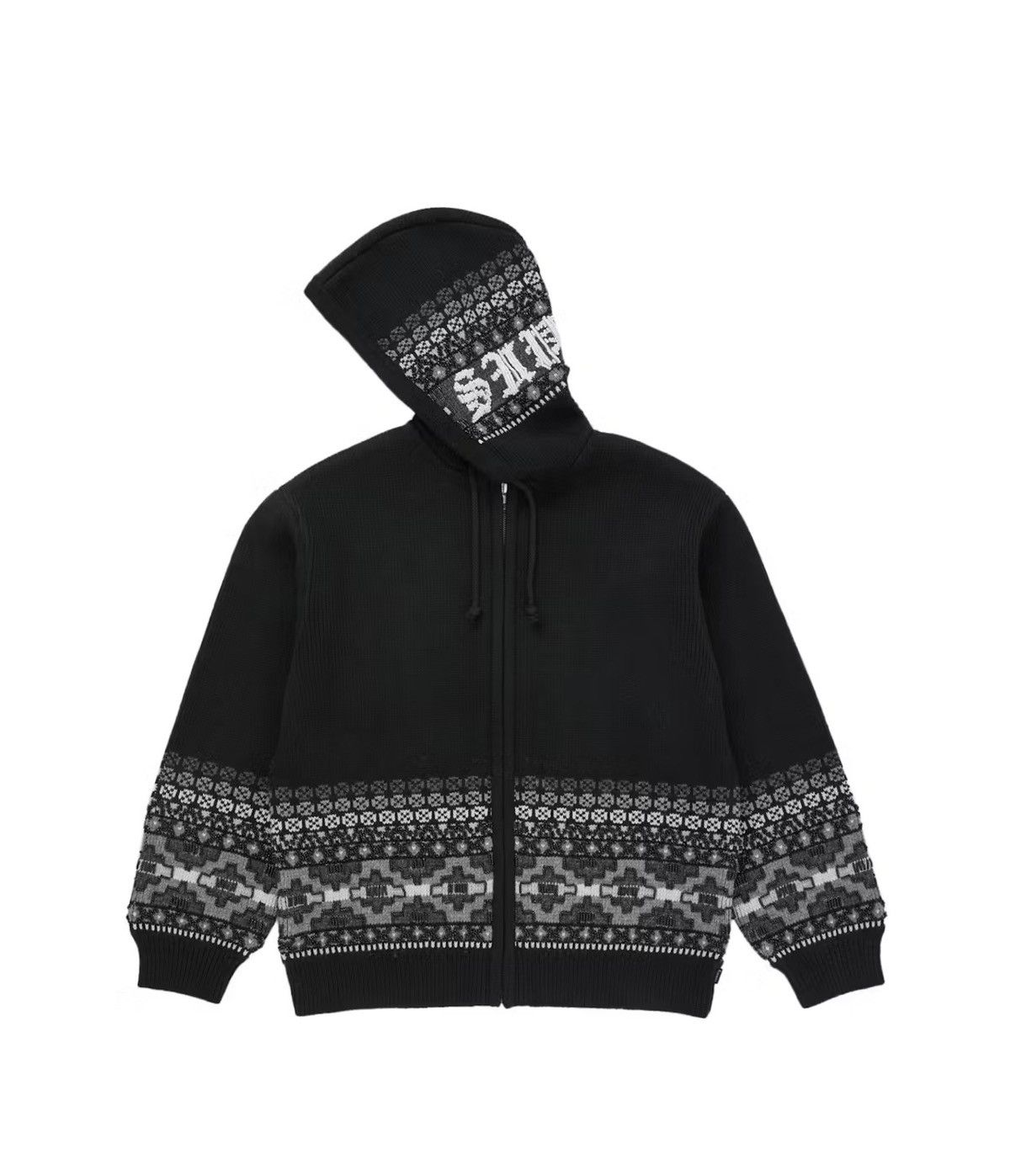 Supreme Supreme Beaded Zip Up Hooded Sweater Size US L / EU 52-54 / 3 - 4 Thumbnail