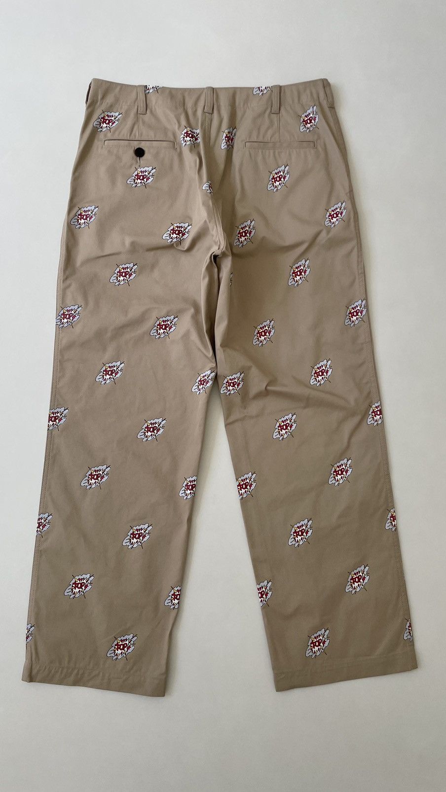 Comme des Garcons Lichtenstein ‘Pop’ Print Beige Wide Pants Size US 36 / EU 52 - 14 Thumbnail