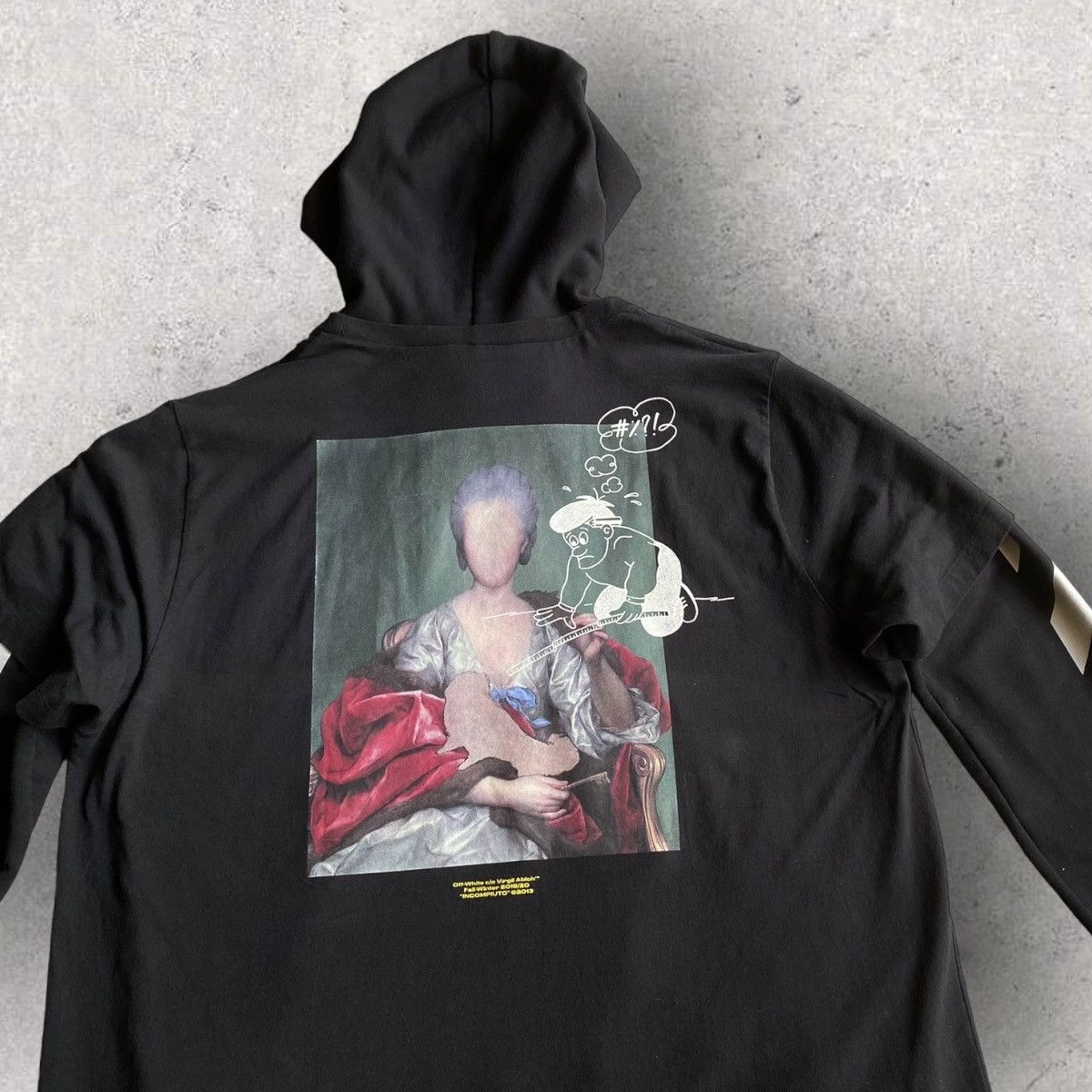 Off-White FW19-20 Incompiuto Layer Hoodie Size US XL / EU 56 / 4 - 4 Thumbnail