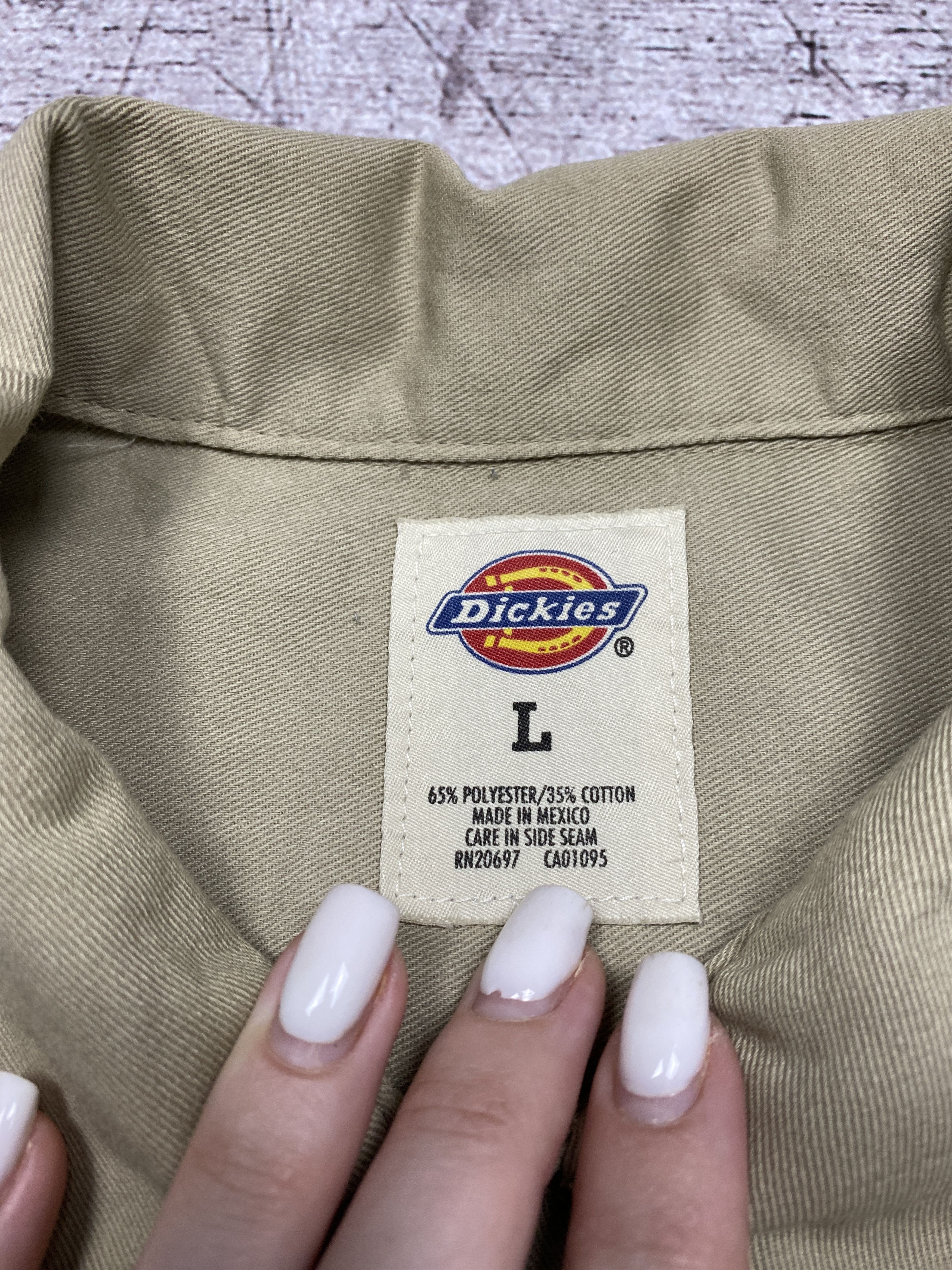 Dickies × Vintage Dickies Vintage Mens Classic Short Sleeve Shirt Size US L / EU 52-54 / 3 - 5 Thumbnail