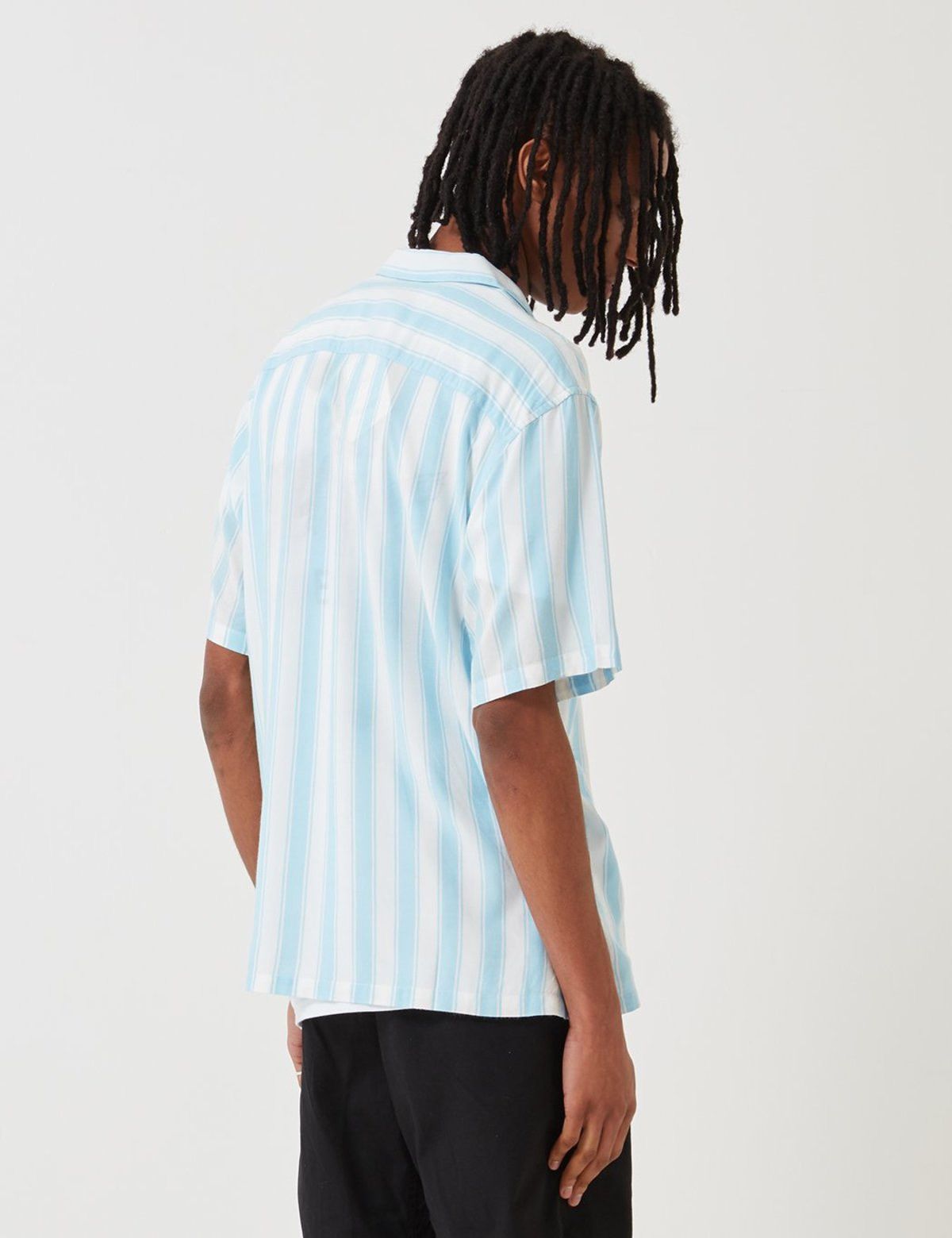 Carhartt Wip Carhartt WIP Viscose Striped Short Sleeve Esper Shirt 2019 Size US M / EU 48-50 / 2 - 6 Thumbnail