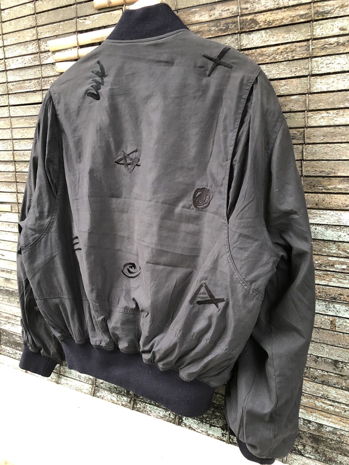 Japanese Brand 💥RARE Vintage HAI Sporting Gear Issey Miyake Bomber Jacket Size US XL / EU 56 / 4 - 15 Thumbnail