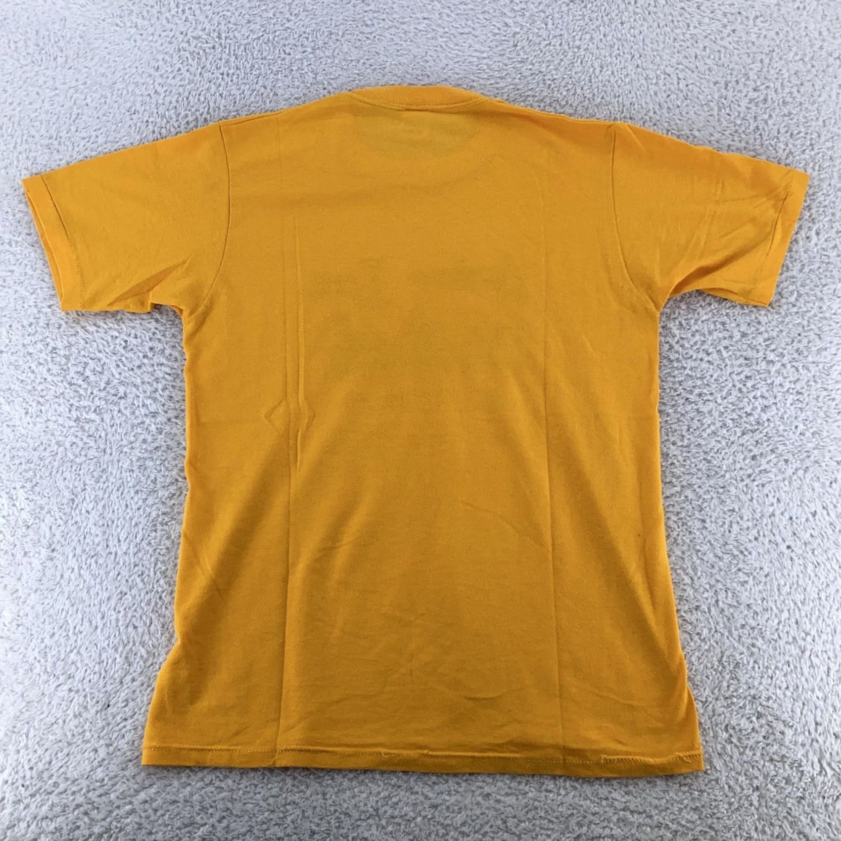 Jerzees VINTAGE Jerzees Shirt Mens Small Yellow 80s Travel Retro Souvenir Tee Size US S / EU 44-46 / 1 - 4 Thumbnail