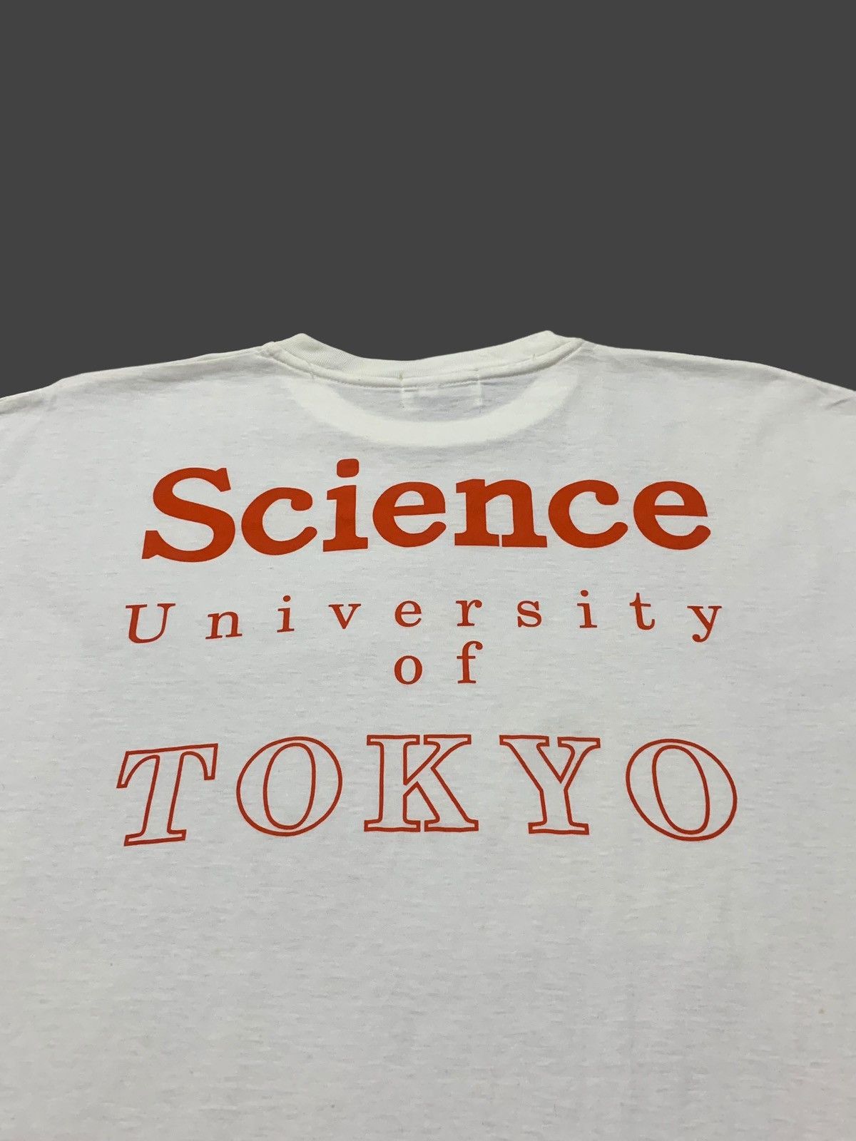Vintage 80s Vintage Science University Of Tokyo Single Stitch Tshirt Size US M / EU 48-50 / 2 - 4 Thumbnail