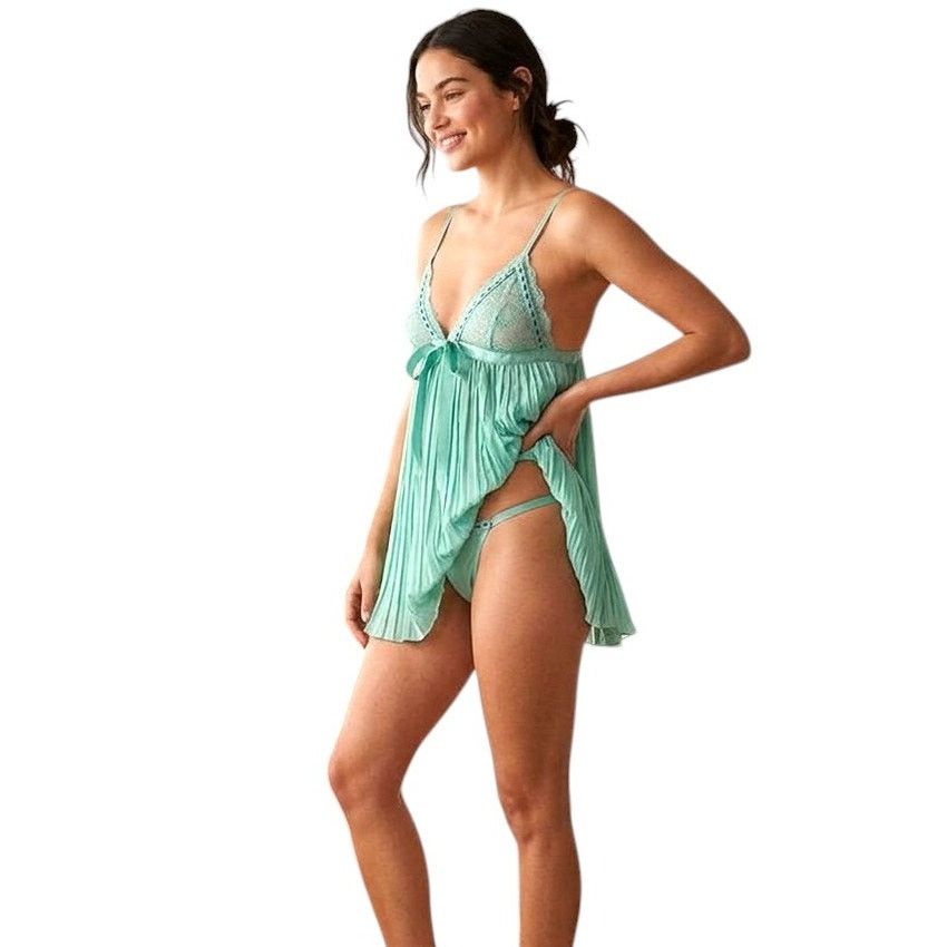 Victoria's Secret Victoria's Secret Very Sexy Pleated Babydoll, M Size ONE SIZE - 1 Thumbnail