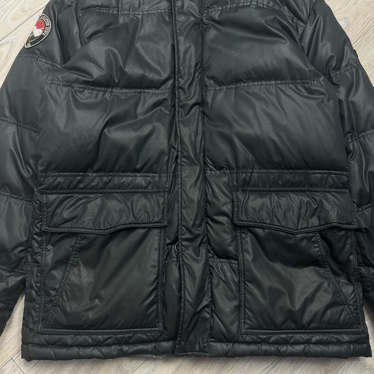 Fila Vintage Fila Rare Y2K Fur Drill Down Filled Puffer Jacket Size US M / EU 48-50 / 2 - 5 Thumbnail