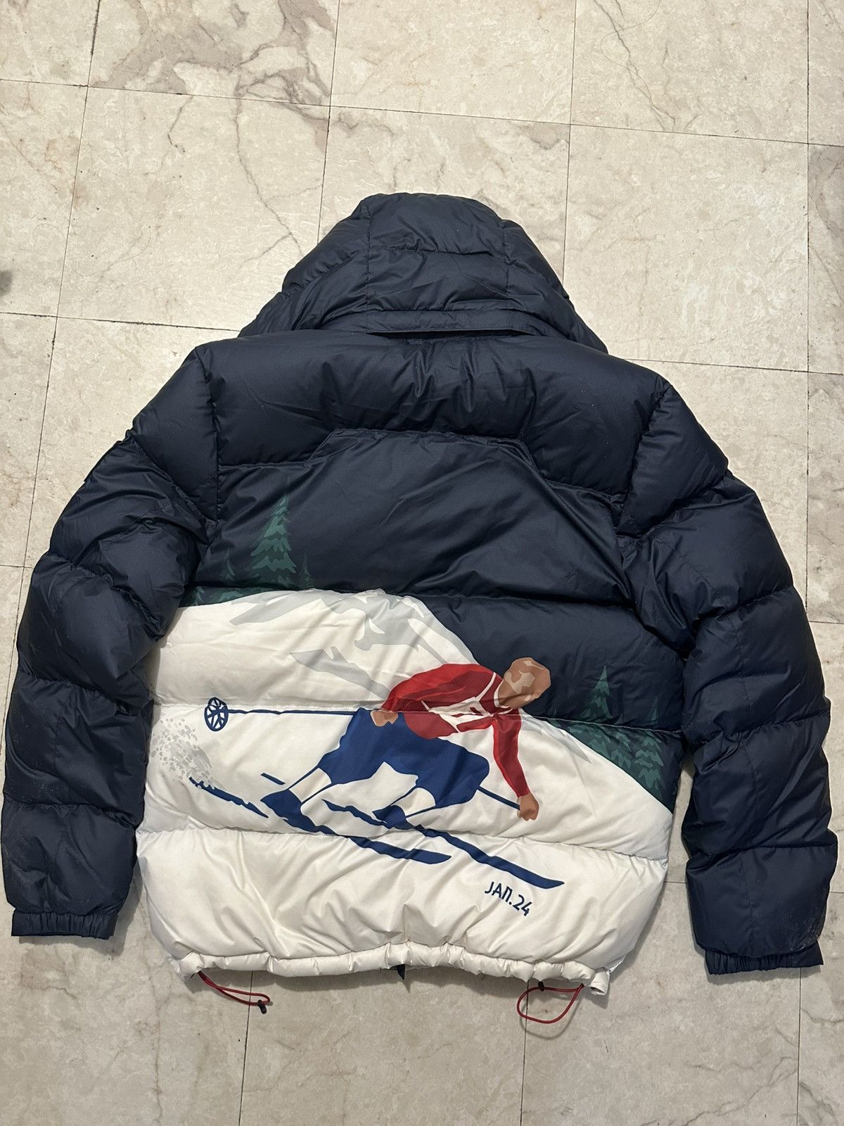 Polo Ralph Lauren Polo Ralph Lauren Gorham Ski-Print Down Puffer Jacket Size L Size US L / EU 52-54 / 3 - 2 Thumbnail