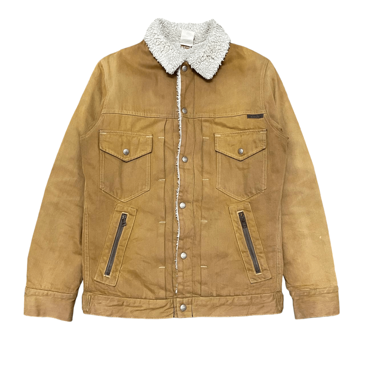 Levi's Vintage Blue Way Union Made Trucker Jacket Sherpa Lining Size US M / EU 48-50 / 2 - 1 Thumbnail