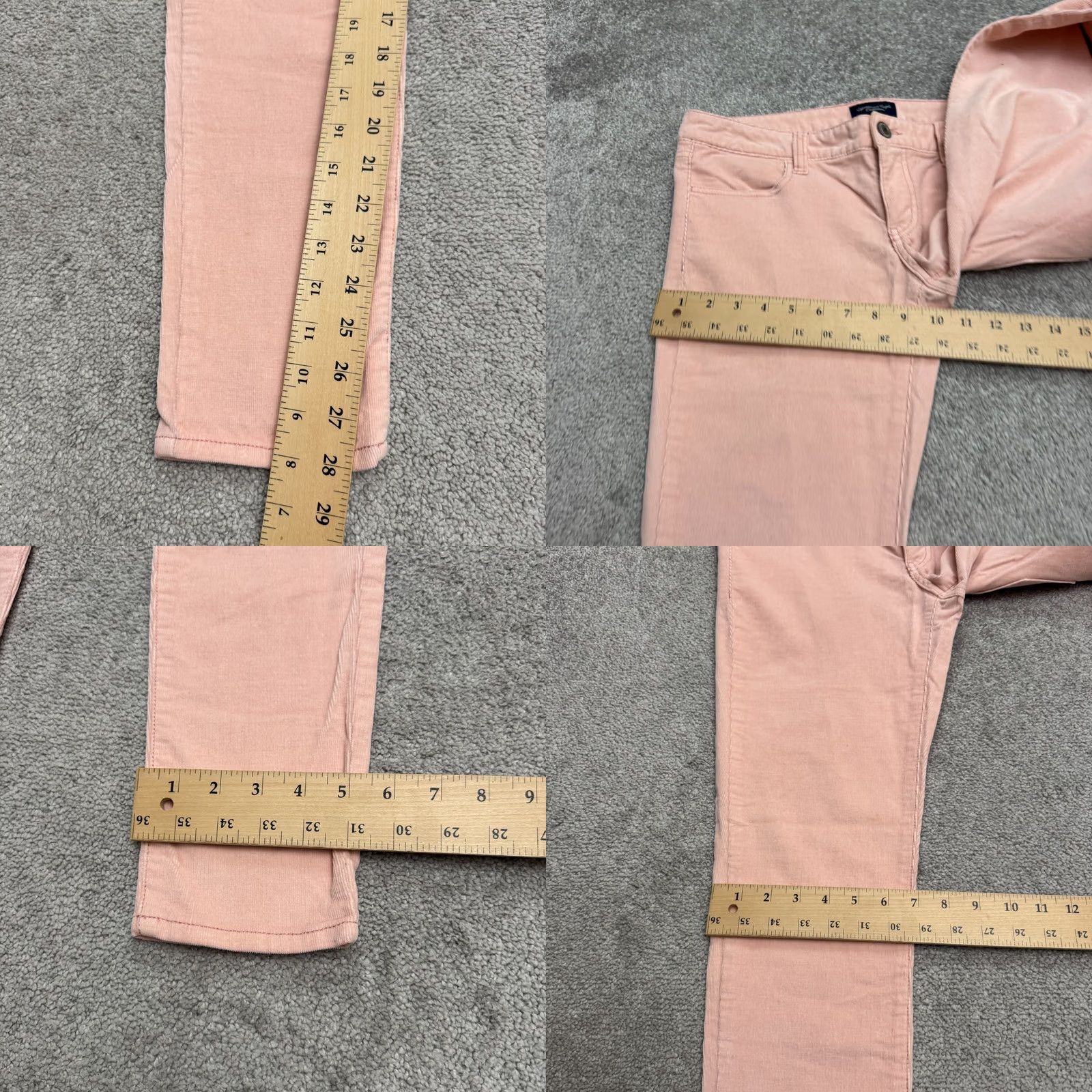 American Eagle Outfitters American Eagle Outfitters Corduroy Jegging Slim Fit Pants 10S Pink Womens Regular 28in Inseam Jumper? Size 32" / US 10 / IT 46 - 9 Thumbnail