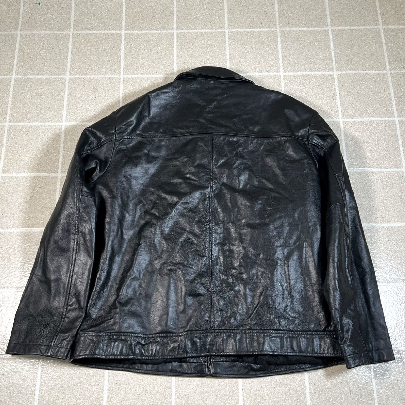 Vintage VINTAGE M Julian Wilsons Leather Jacket Mens XL Black Thinsulate Lined Coat Full Zip Y2K Size US XL / EU 56 / 4 - 5 Thumbnail