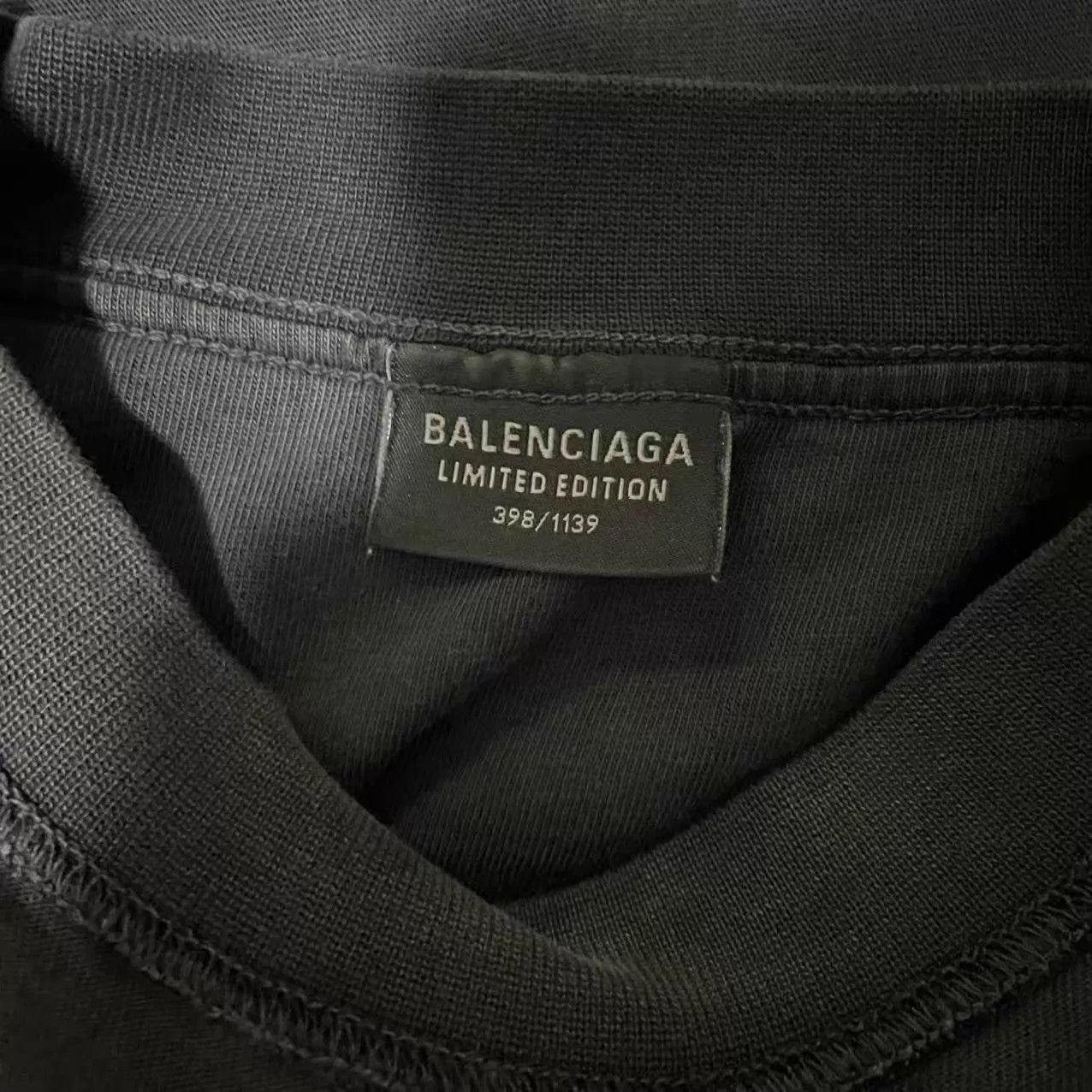 Balenciaga Balenciaga BFRND Forbidden Band Reverse Short Sleeve Black Size US S / EU 44-46 / 1 - 3 Thumbnail