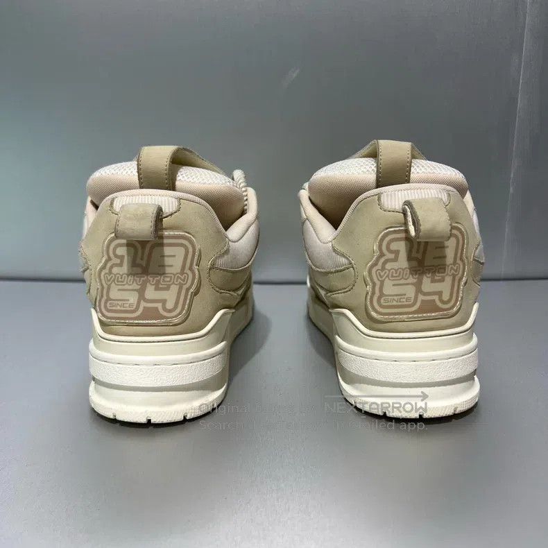 Louis Vuitton Louis Vuitton Skate White Brown Bread Shoes Size US 9 / EU 42 - 5 Thumbnail