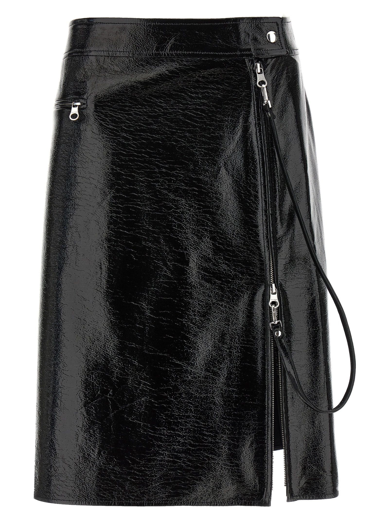 Courreges 'Zipped Vinyl' skirt Size 34" / US 12 / IT 48 - 1 Thumbnail