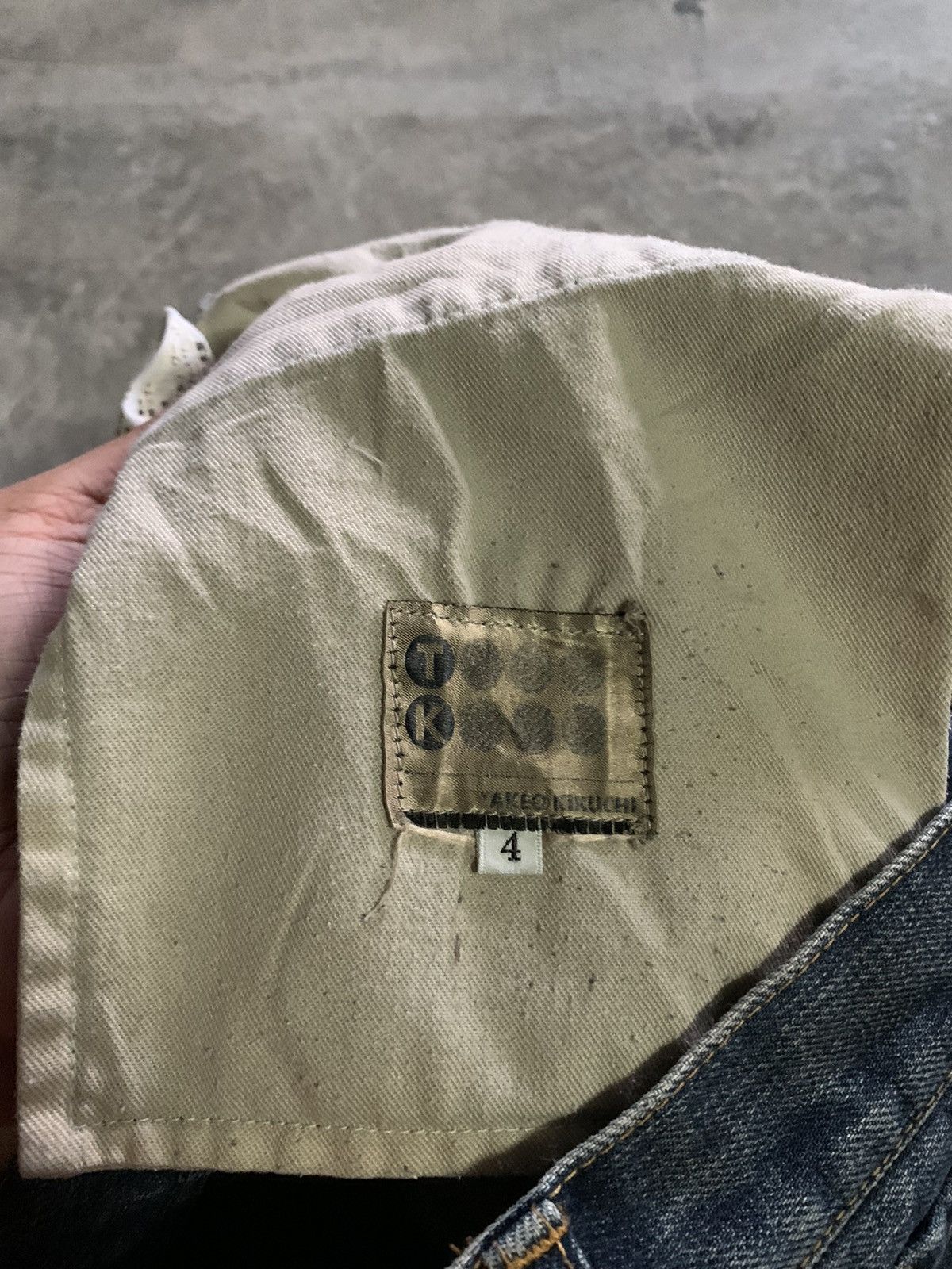Takeo Kikuchi TAKEO KIKUCHI vintage rusty splatter patchwork boro sashiko Size US 34 / EU 50 - 8 Thumbnail