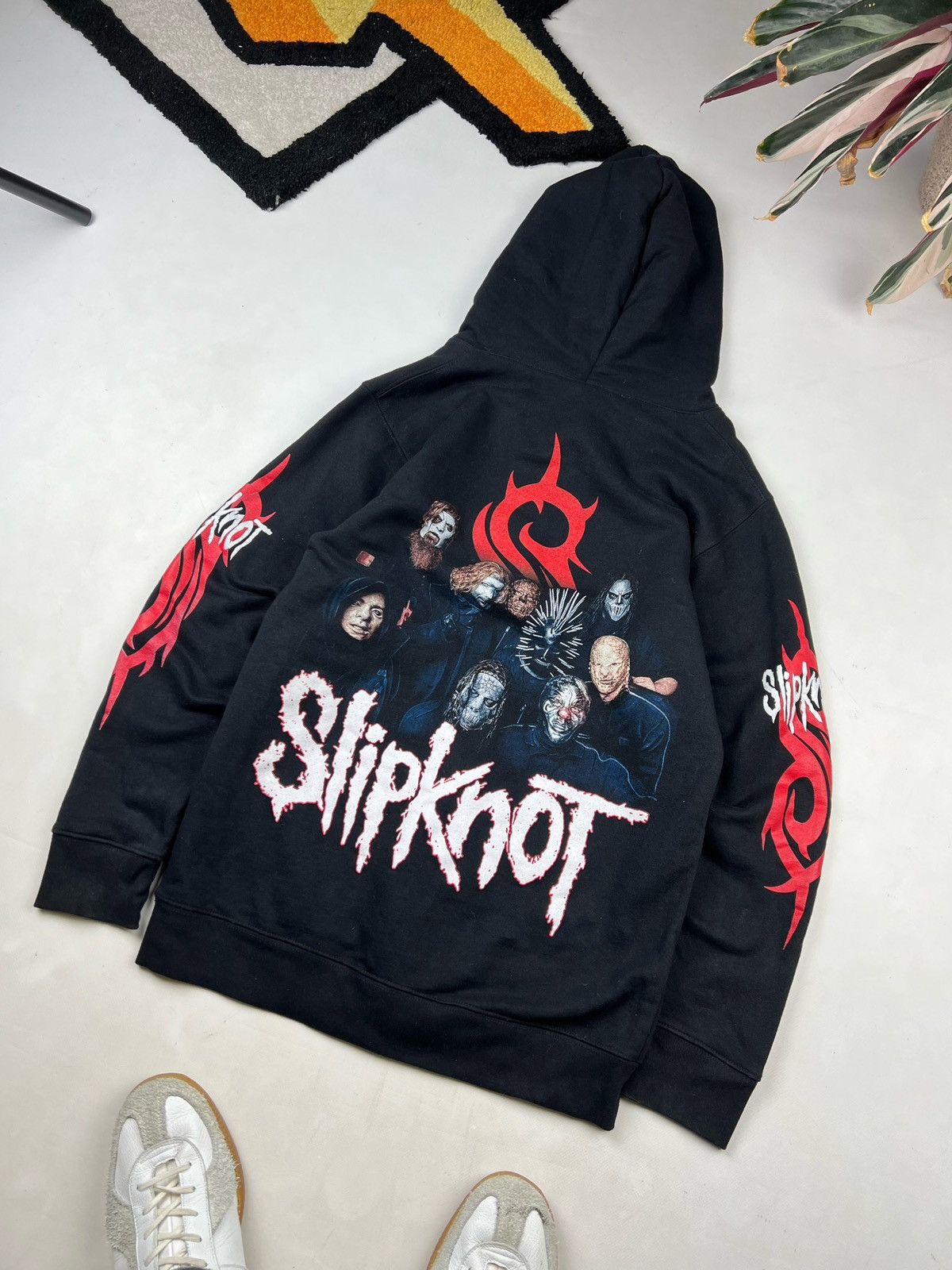 Band Tees Vintage Slipknot All Hope Is Gone Zip Up Hoodie Size US M / EU 48-50 / 2 - 8 Thumbnail