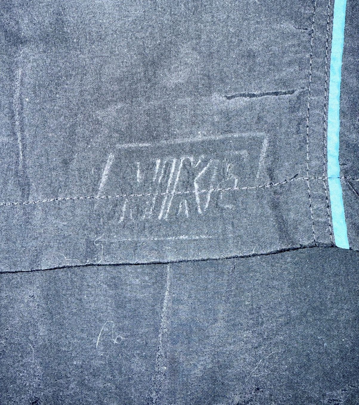 Nike Vintage 90s Nike Cross Baggy Black & Teal Blue Track Pants Size US 38 / EU 54 - 8 Thumbnail