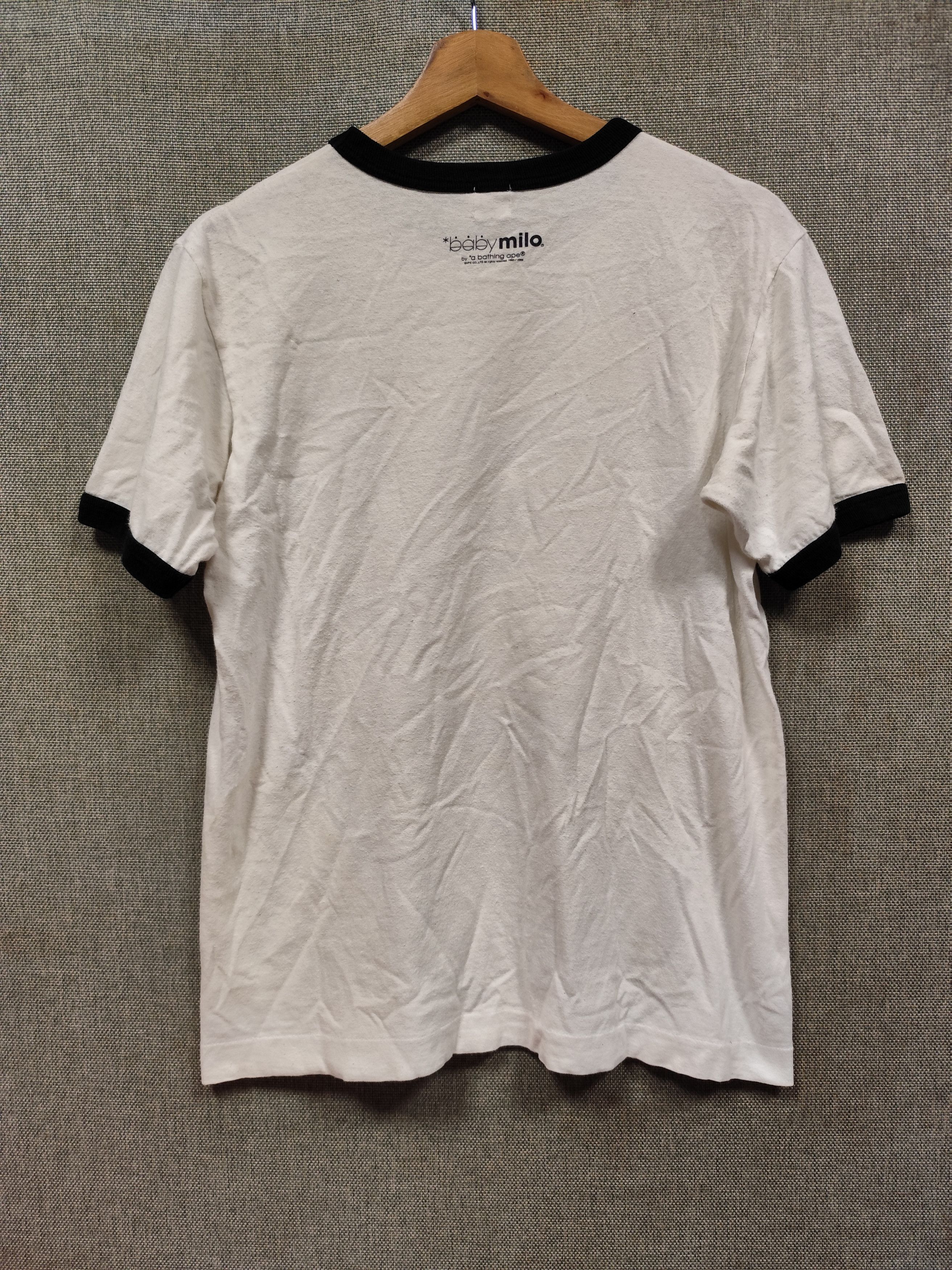 Bape Baby Milo Ringer Tee Size US S / EU 44-46 / 1 - 2 Thumbnail