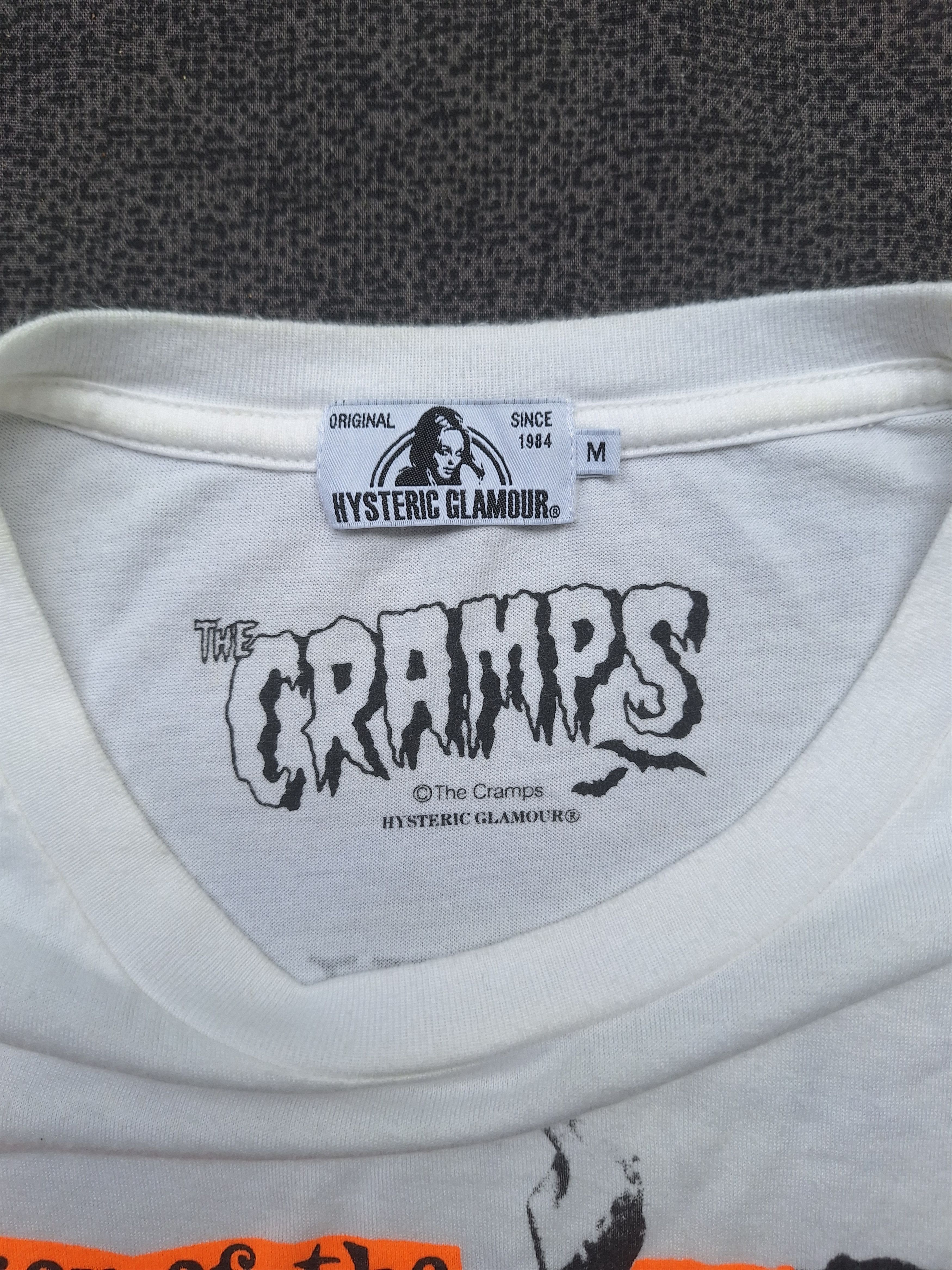 Band Tees × Hysteric Glamour Hysteric '"The Cramp" Band Tees Shirt Size US S / EU 44-46 / 1 - 6 Thumbnail