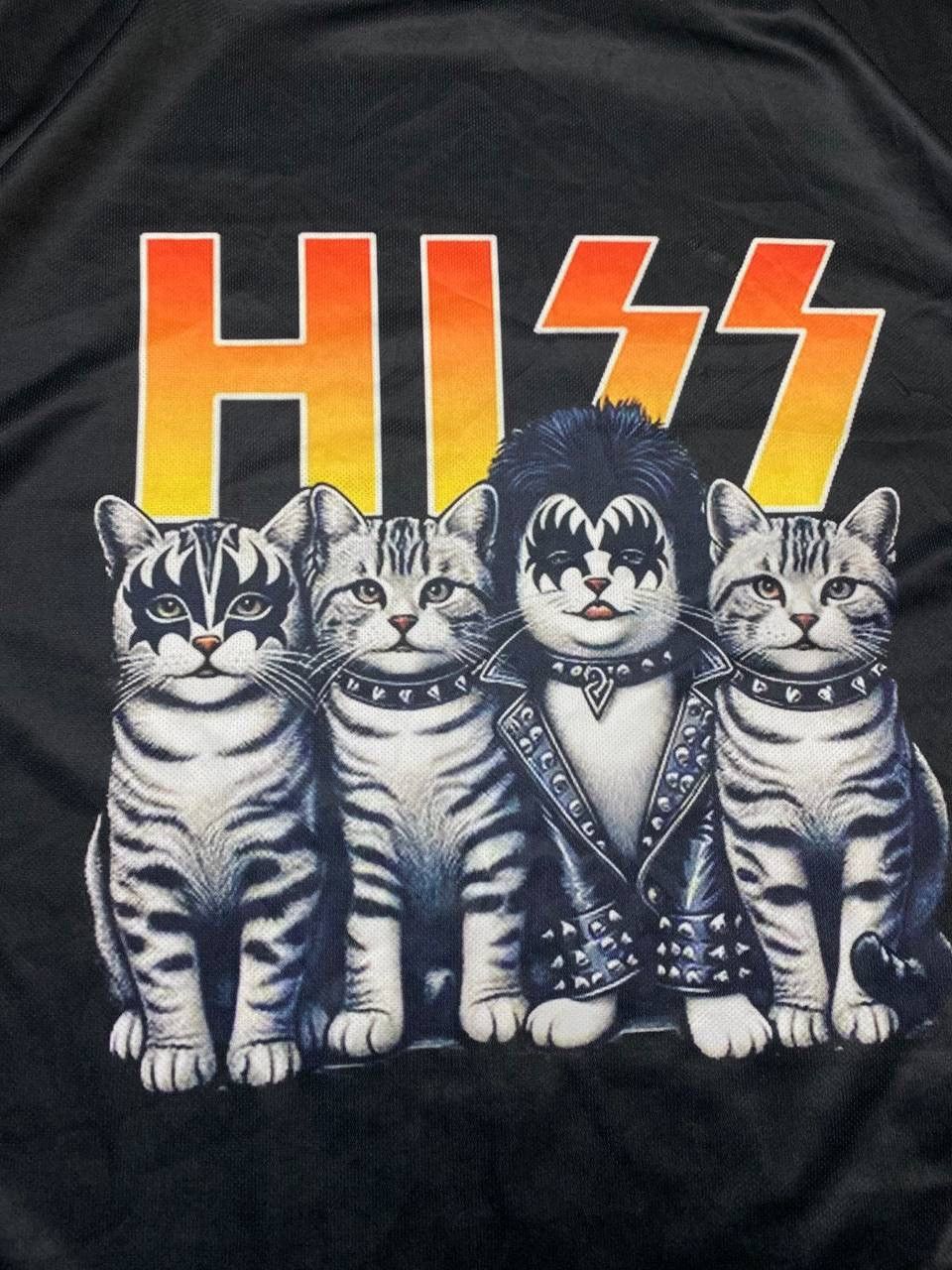 Band Tees × Other × Vintage Humor HISS T-Shirt Kiss Style Cats Logo Y2k Size US XL / EU 56 / 4 - 4 Thumbnail