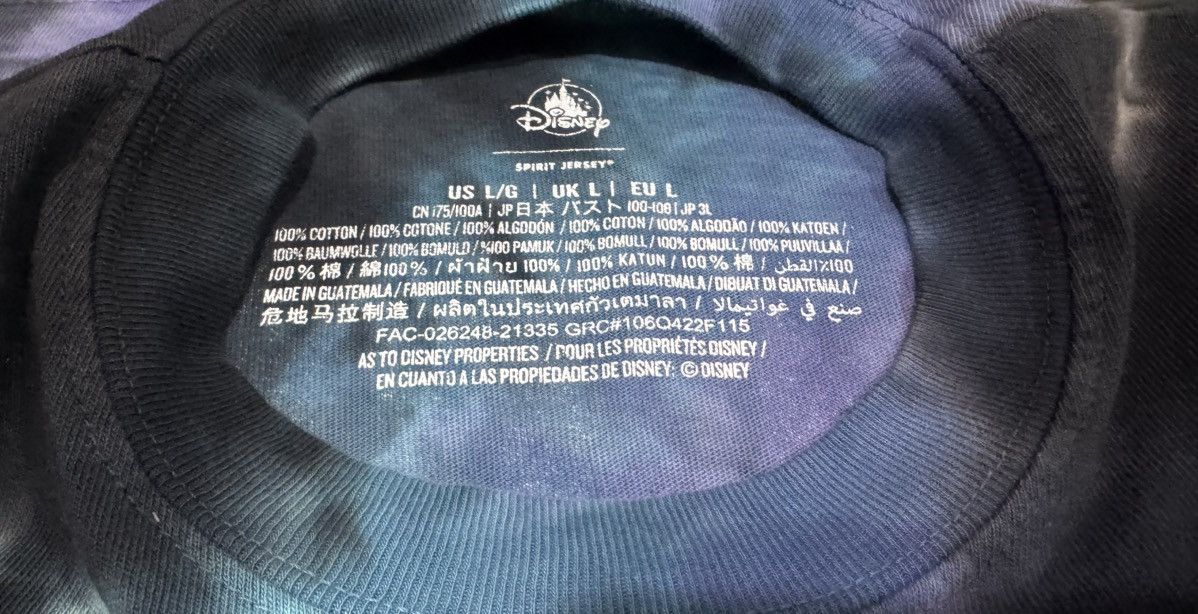 Disney The Haunted Mansion Tie-Dye Madame Leota Spirit Jersey Size US L / EU 52-54 / 3 - 3 Thumbnail