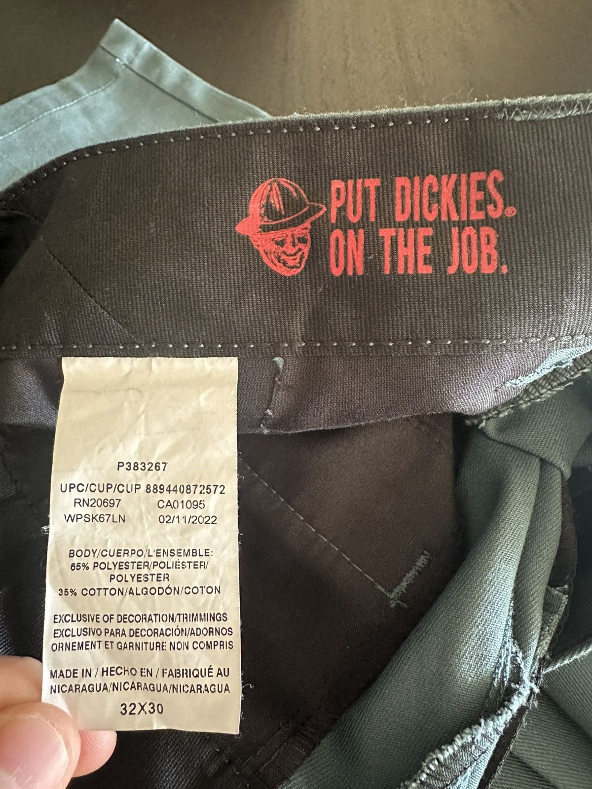 Dickies Dickies Skateboarding Pants — Green (32x30, Hemmed for 5’5”) Size US 30 / EU 46 - 7 Thumbnail
