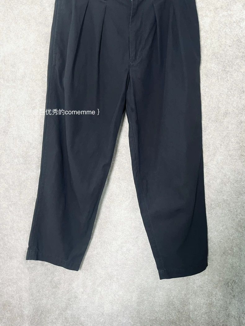 Comme des Garcons Comme des Garcons size S Dark gray blue retro cropped pant Size 23" - 4 Thumbnail
