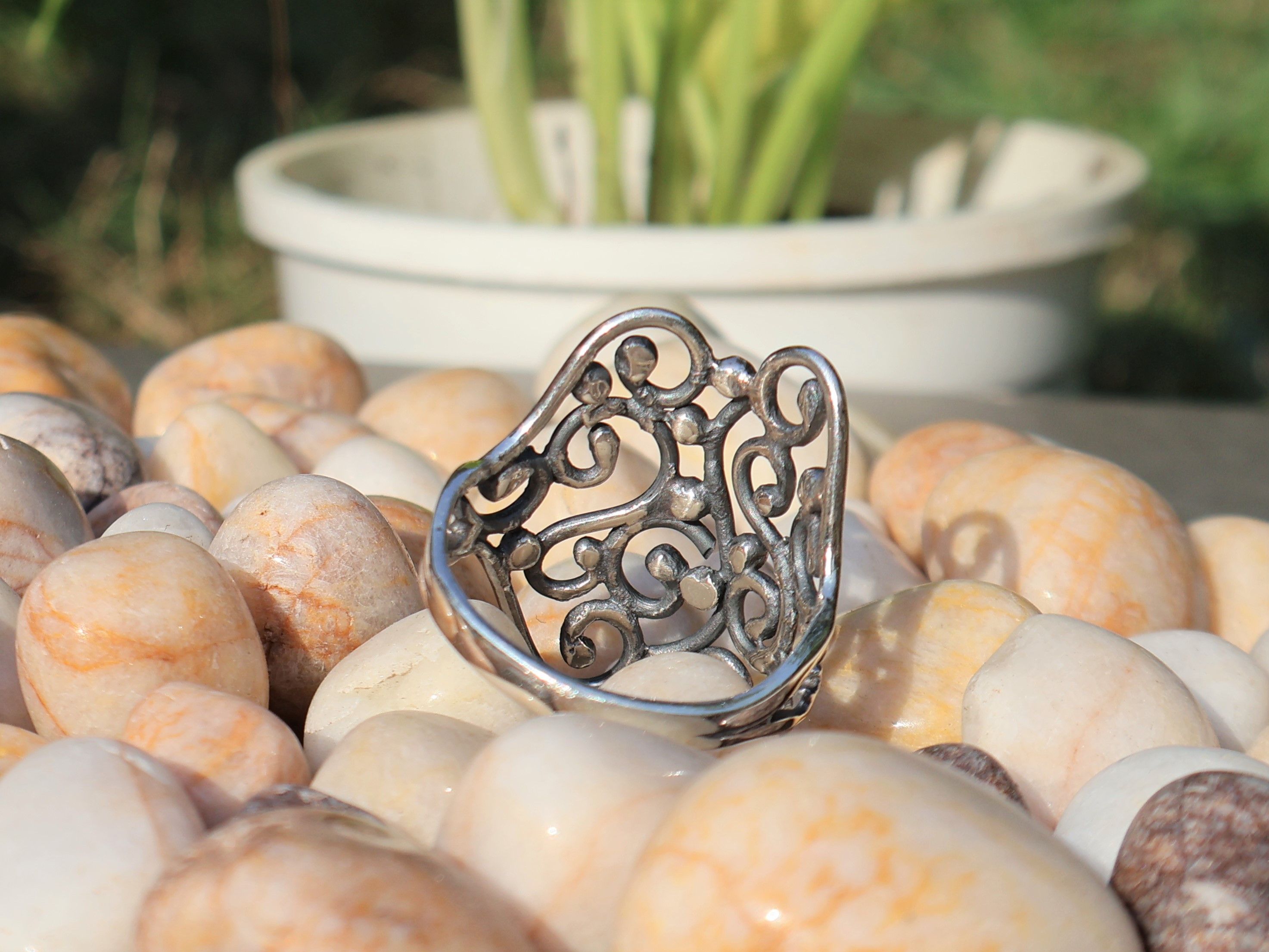 Handmade Spiral Band Ring, 925 Sterling Silver Ring, Handmade Jewelry Size ONE SIZE - 3 Thumbnail