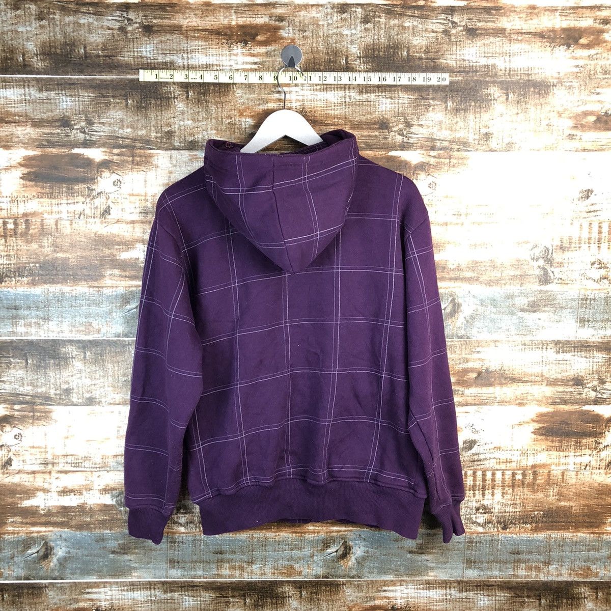 Japanese Brand Famock Purple art vintage Hoodie sweatshirt #A1275 Size US M / EU 48-50 / 2 - 12 Thumbnail